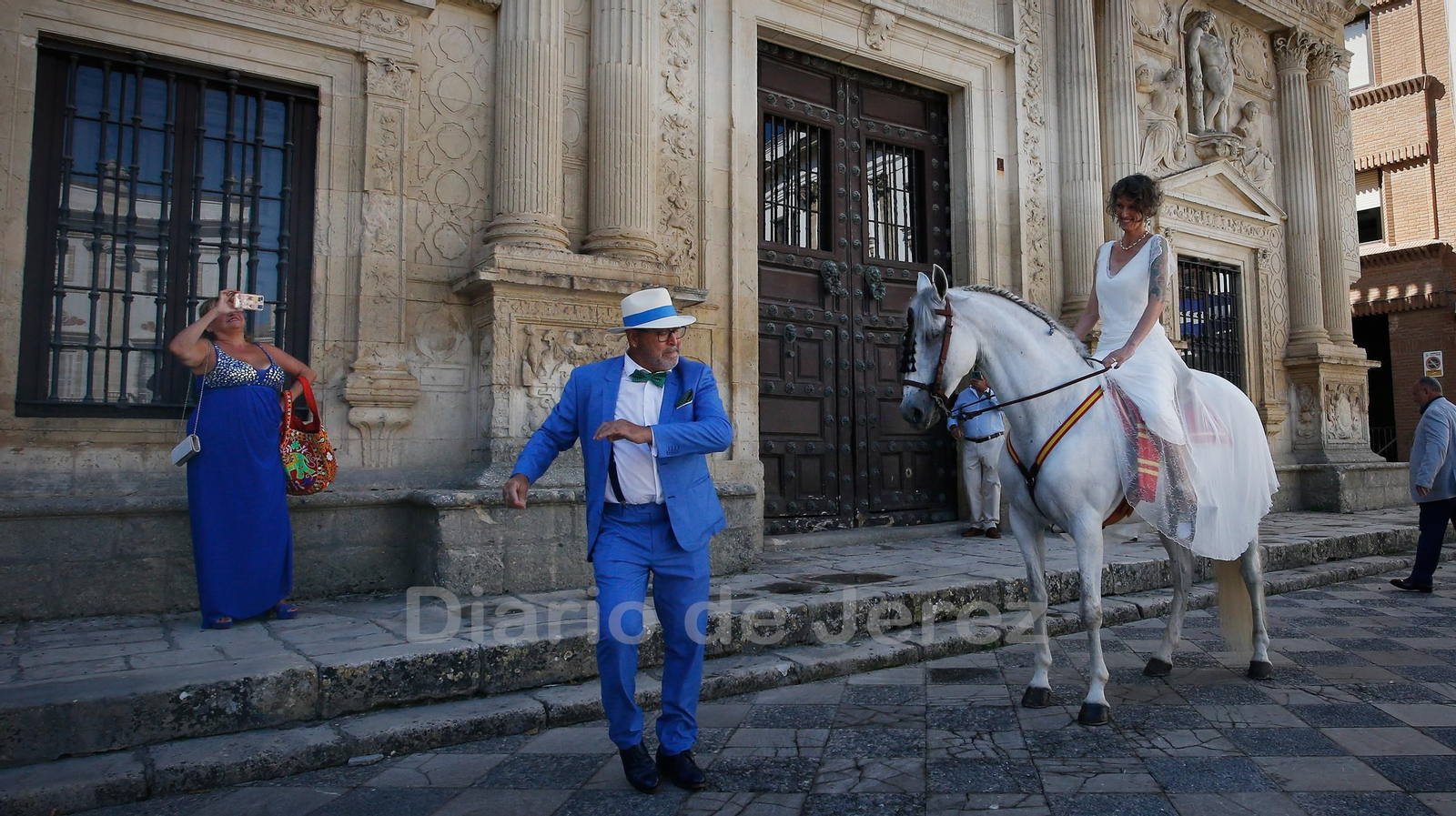 Peculiar boda de Juan Tejero con la alemana Tina Heidelberg Peculiar boda de Juan Tejero con la alemana Tina Heidelberg