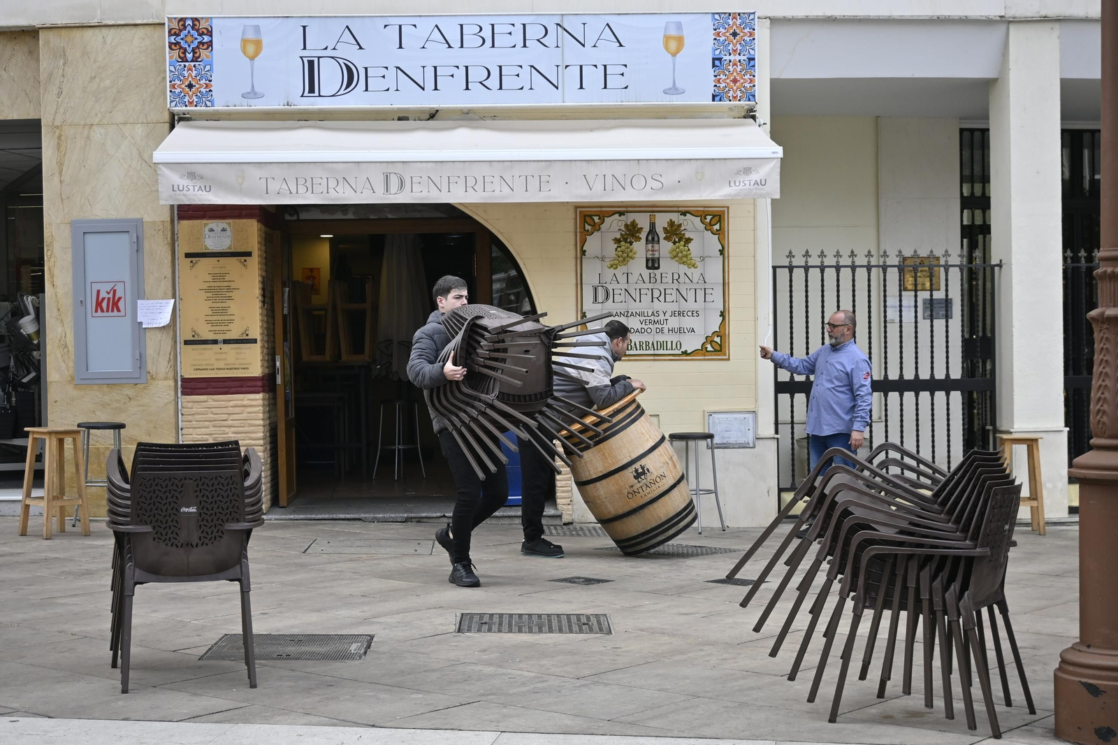 Las imágenes del sabado 15 de febrero en Huelva