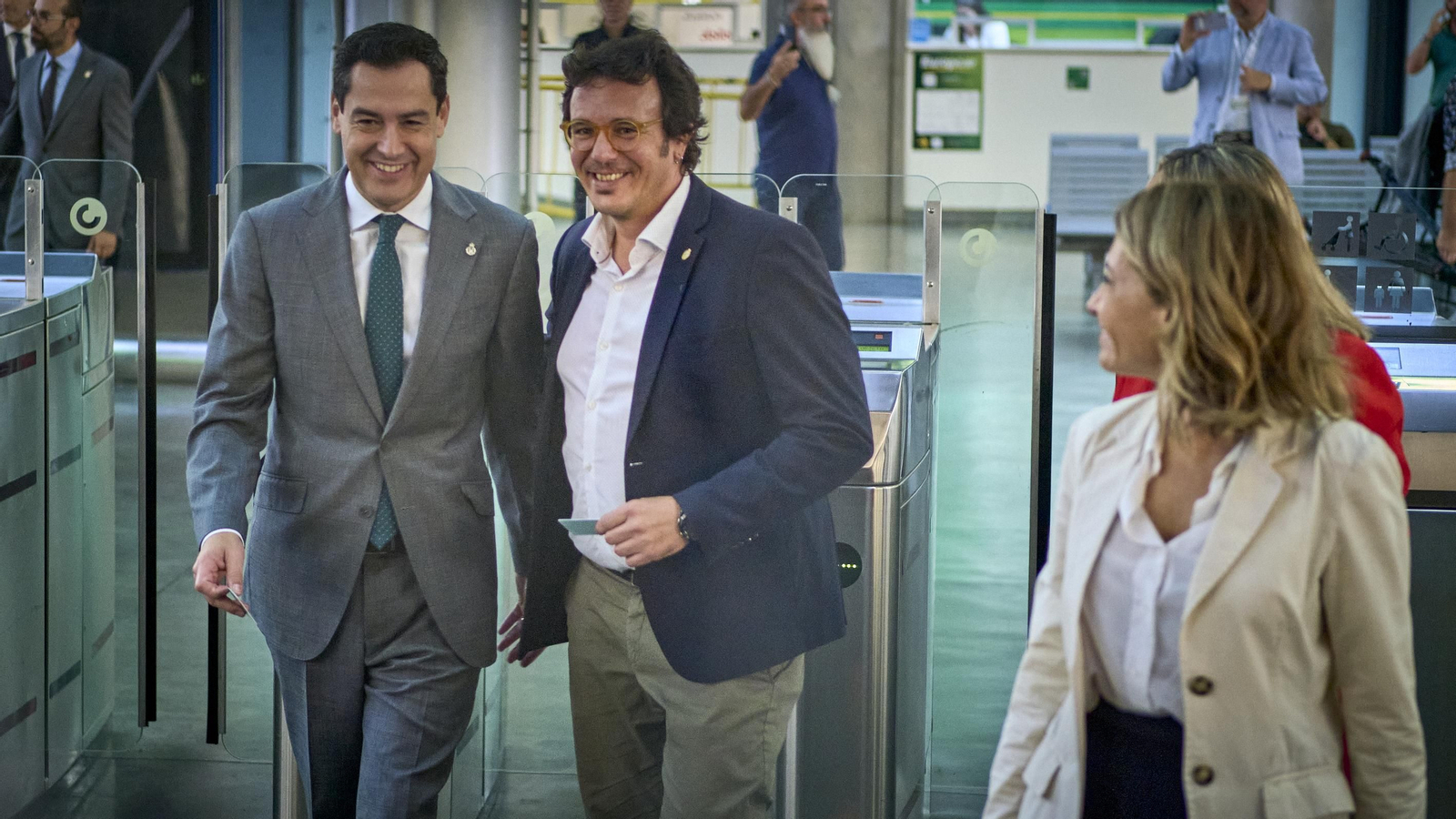 Viaje inaugural del tranvía Cádiz - Chiclana