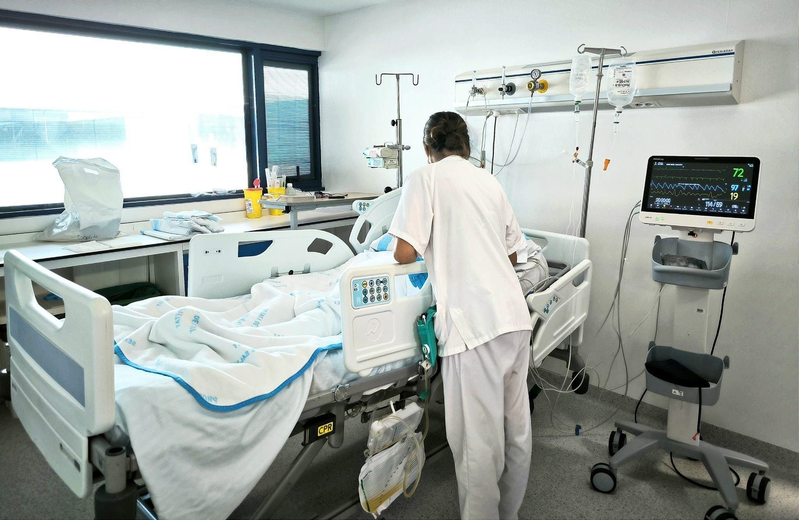 Imagen de archivo de un hospital.