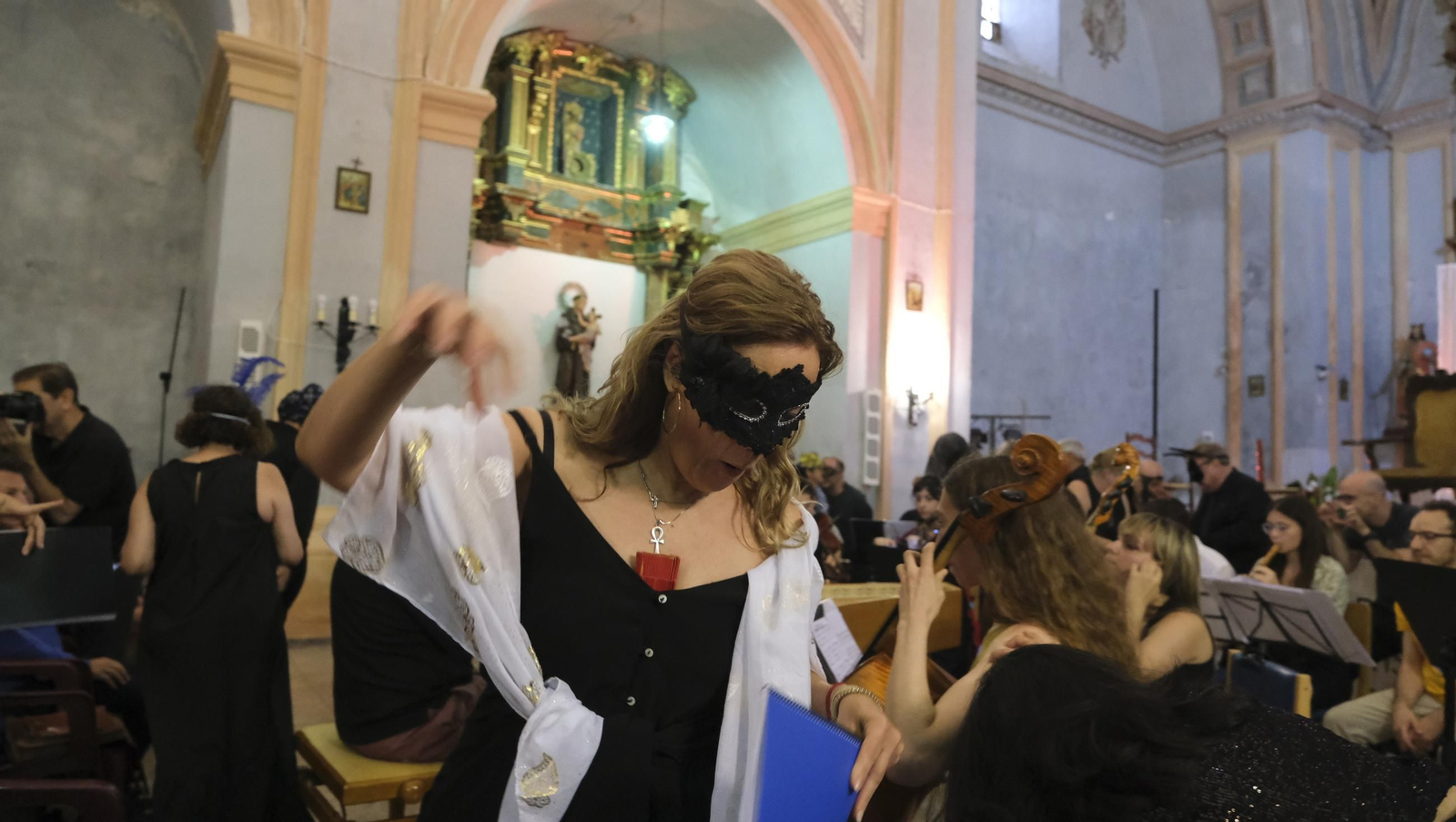 Ensayo general de la ópera de la academia musical de Vélez Blanco, en imágenes