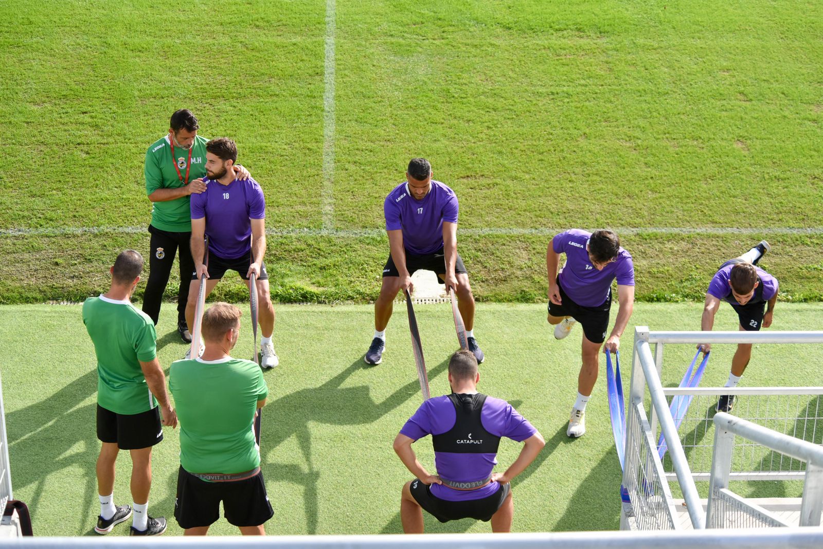 Las fotos del entrenamiento de la Balona