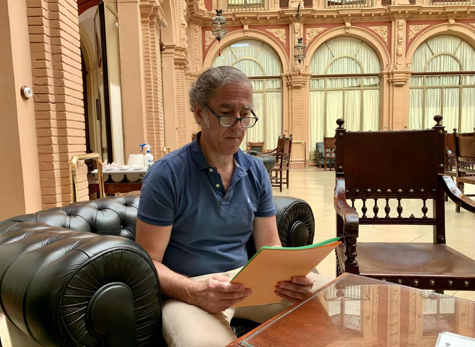 Joaquín Caballero, ingeniero denunciado en falso por los empresarios