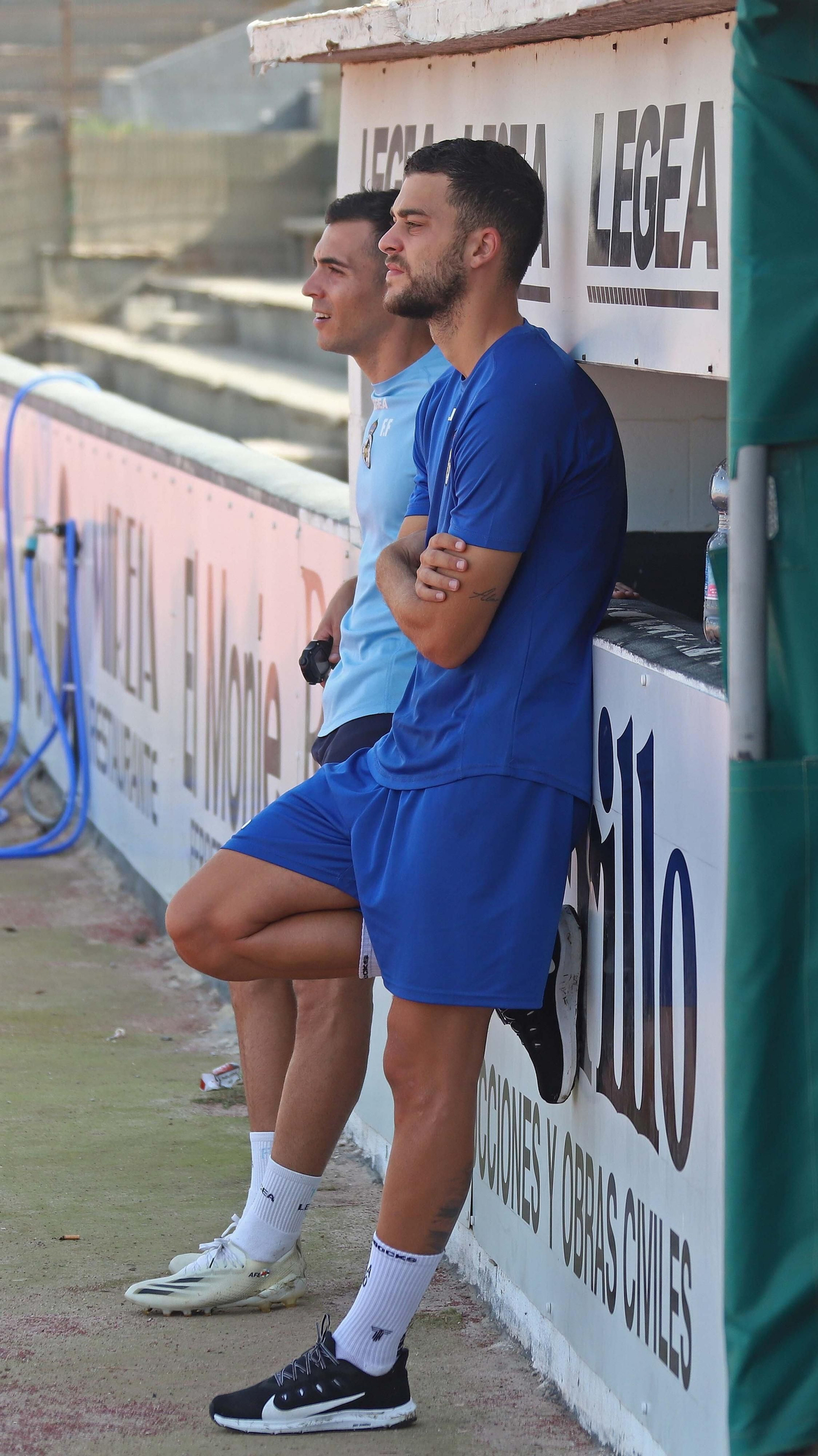 Fotos del entrenamiento de la Balona