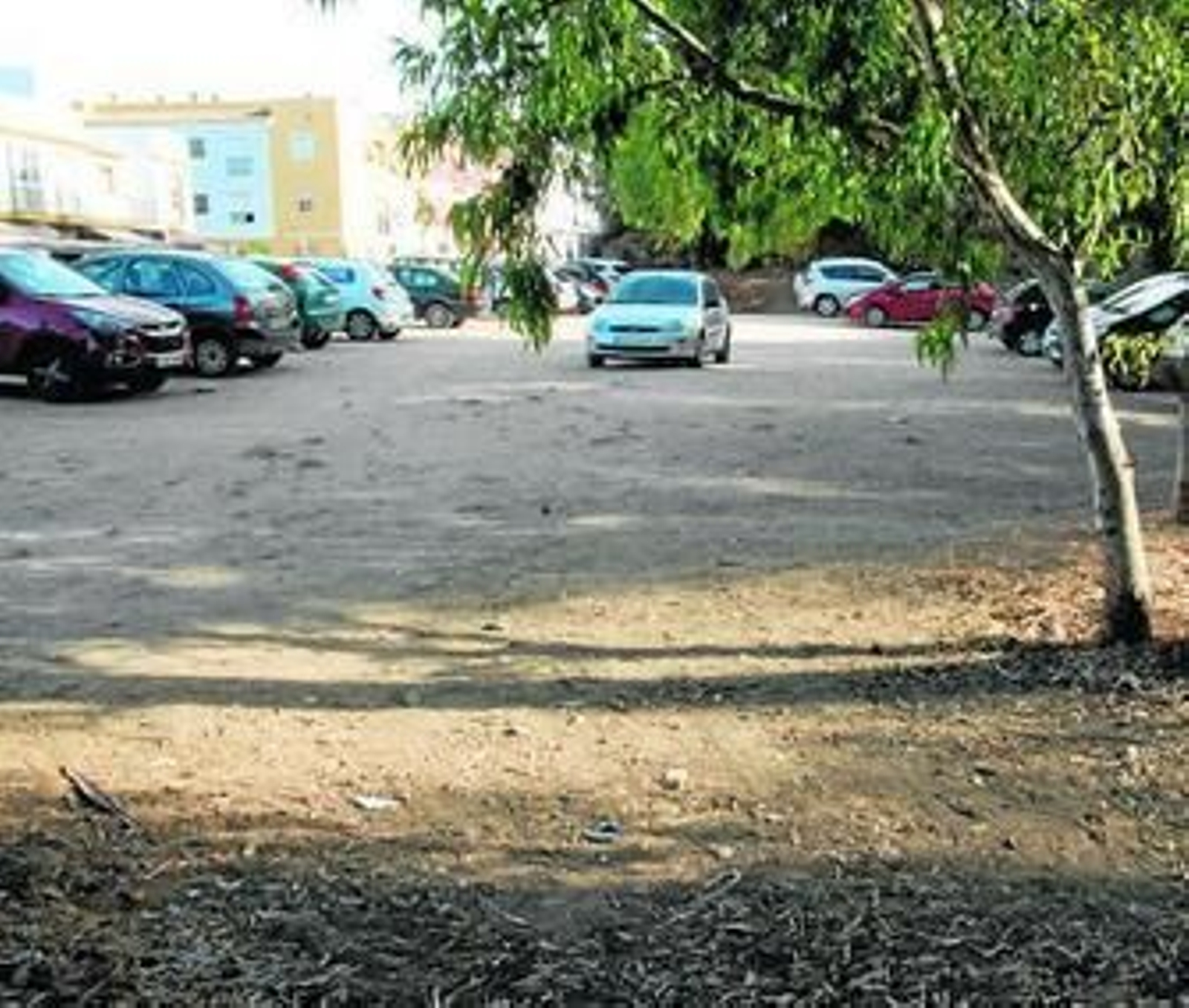 La calle Escritor Germán Caos, cuya puesta a punto también se reclama.