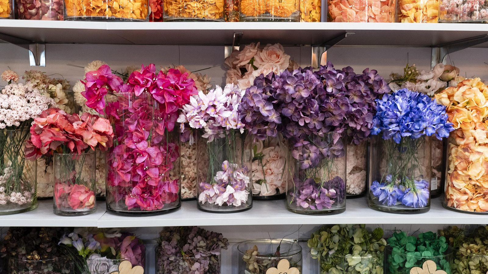 Ramilletes personalizados de Blanco Azahar.