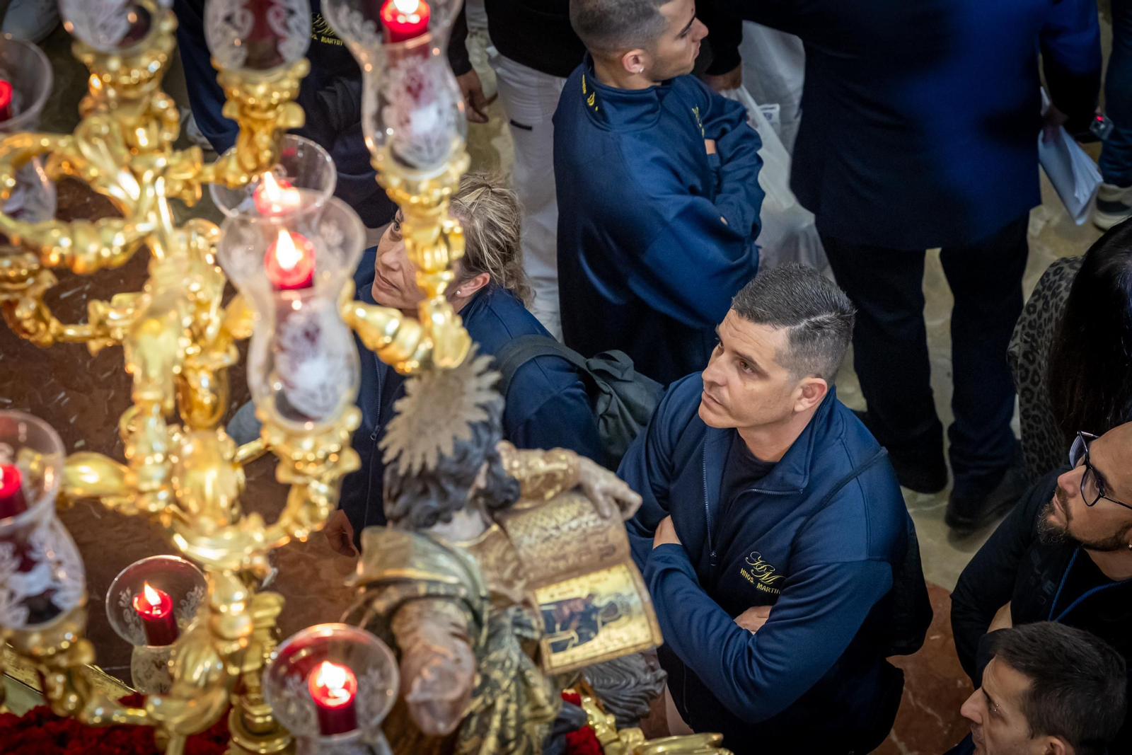 Las imágenes de la cofradía de La Palma en la Semana Santa de Cádiz de 2024