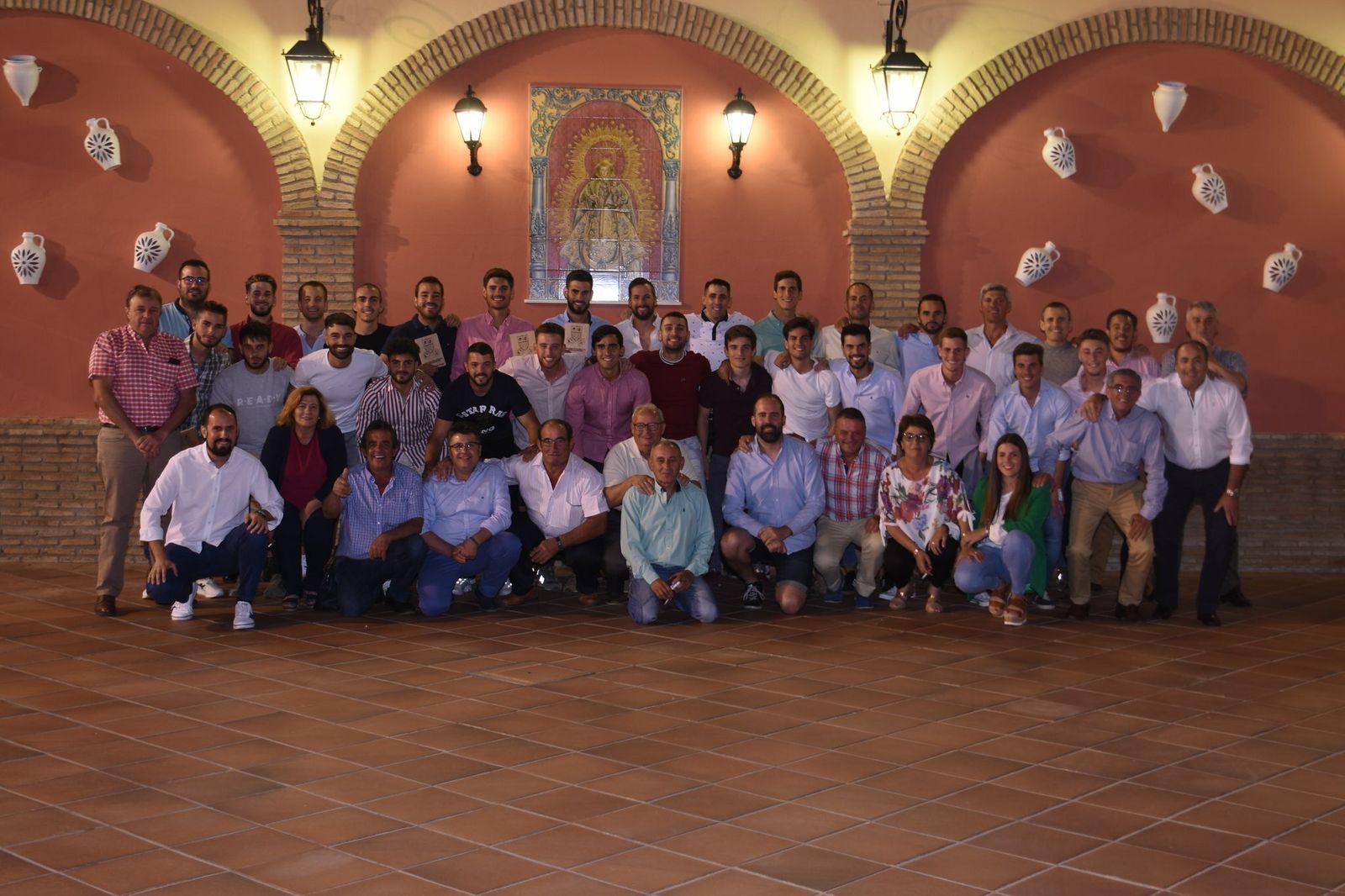 Plantilla y directivos de La Palma CF realizaron recientemente una cena fin de temporada.