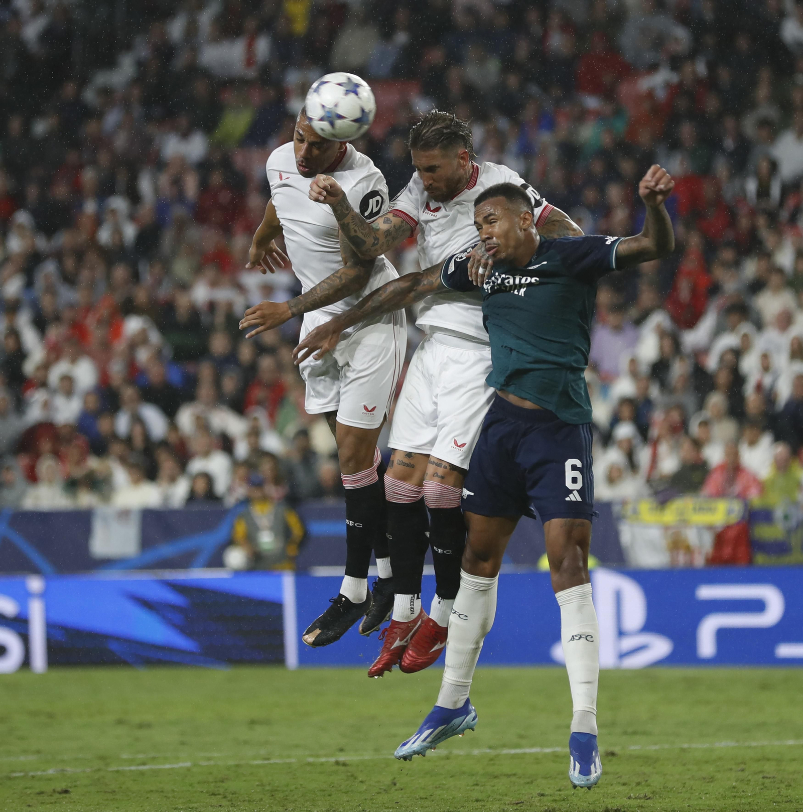 Las fotos del Sevilla-Arsenal