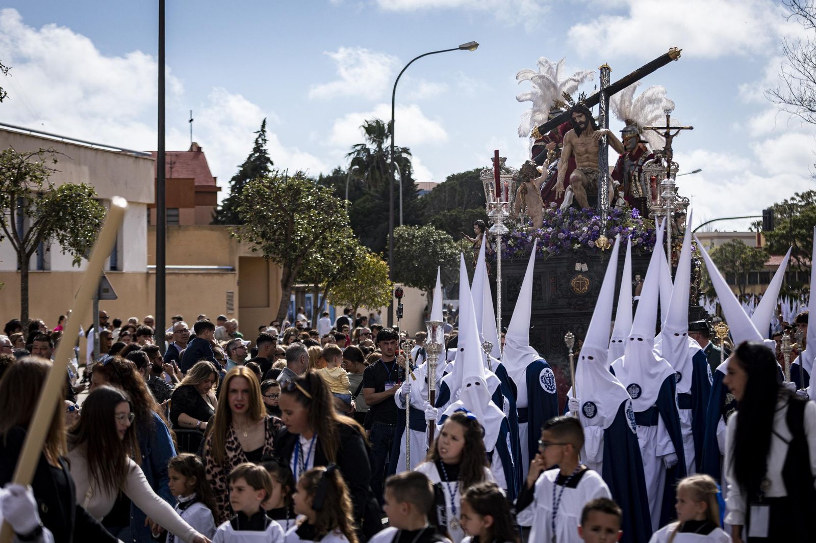 Las imágenes de Humildad y Paciencia en la Semana Santa de San Fernando 2025