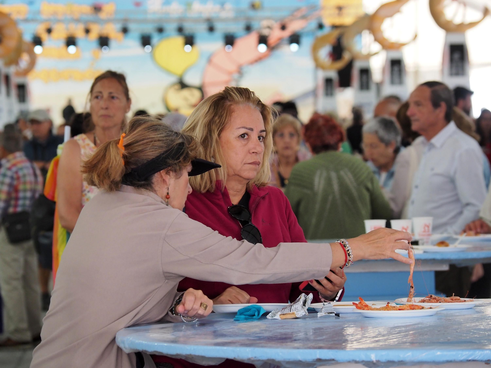 Las mejores fotografías del primer día de la Feria de la Gamba de Punta Umbría
