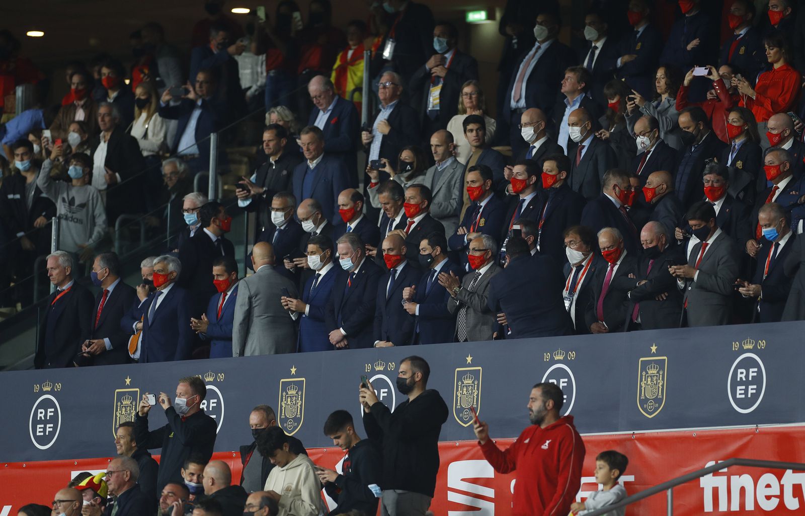 Las imágenes del España-Suecia