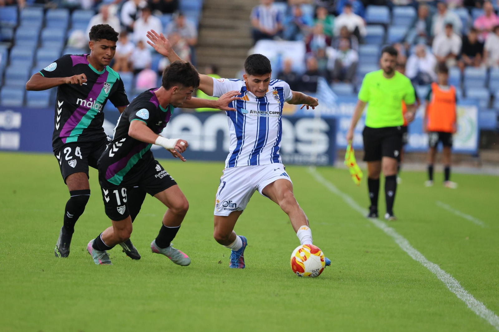 Recreativo-Atlético Malagueño: El Decano pide la hora, pero el filial regresa de vacío (1-0)