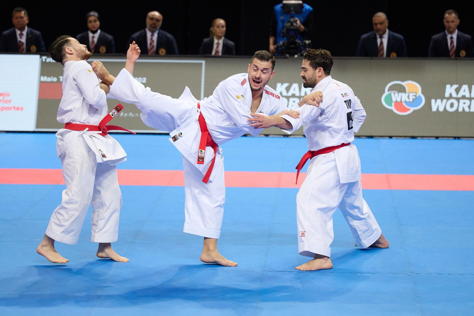 Kárate: María Torres, Damián Quintero y Salvador Balbuena, bronce con España en la Copa del Mundo