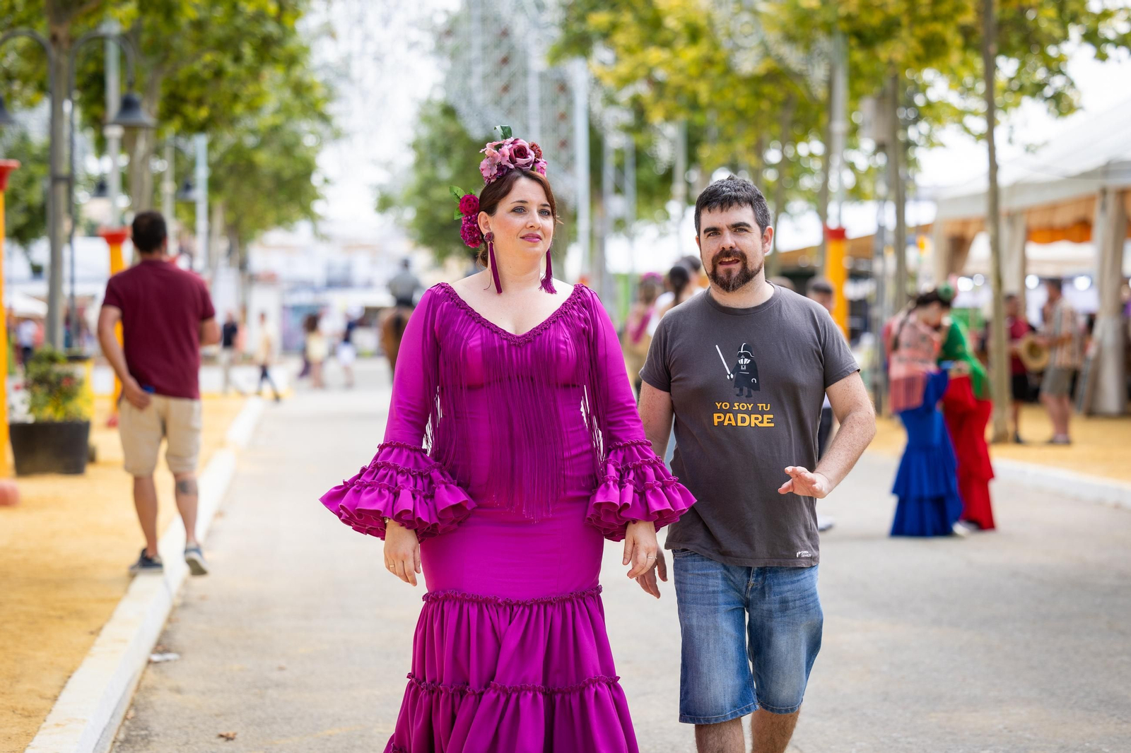 Búscate en las imágenes del sábado de la Feria de Puerto Real 2025