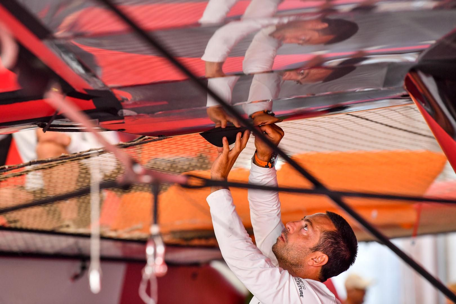 El día a día de la Sail GP en el muelle de Cádiz