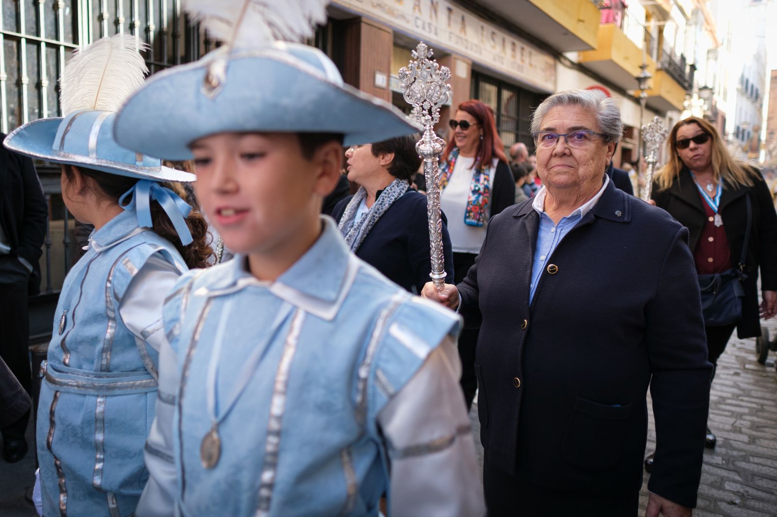 Las imágenes de la procesión de la Virgen Milagrosa de Triana