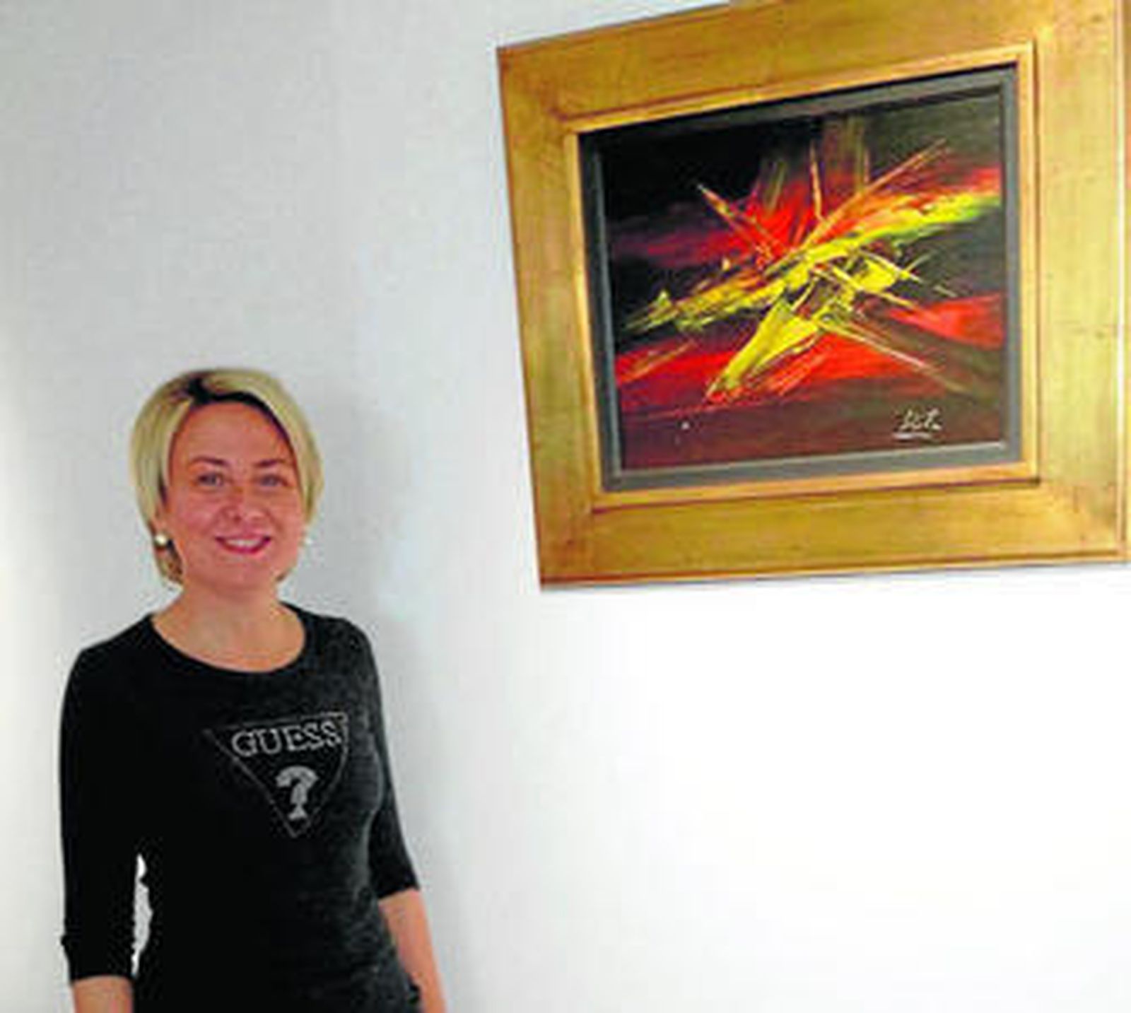 La teniente alcalde, Eloísa Cabrera, estuvo comprobando ayer los últimos retoques previos a la inauguración.