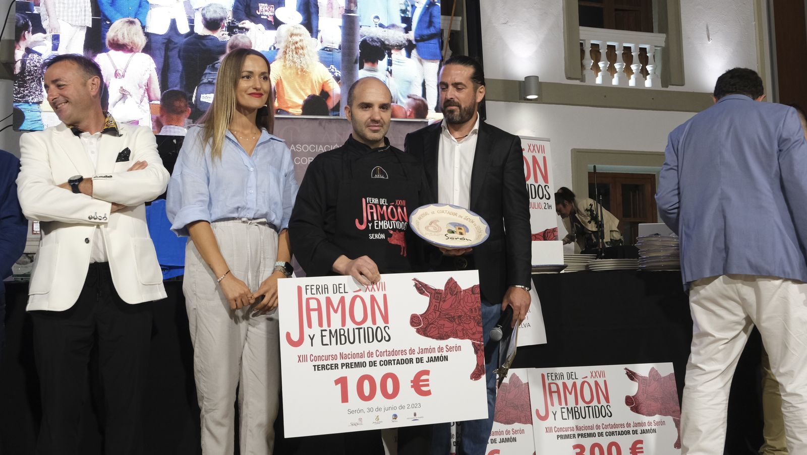 Imágenes del Concurso Nacional de Cortadores de Jamón de Serón