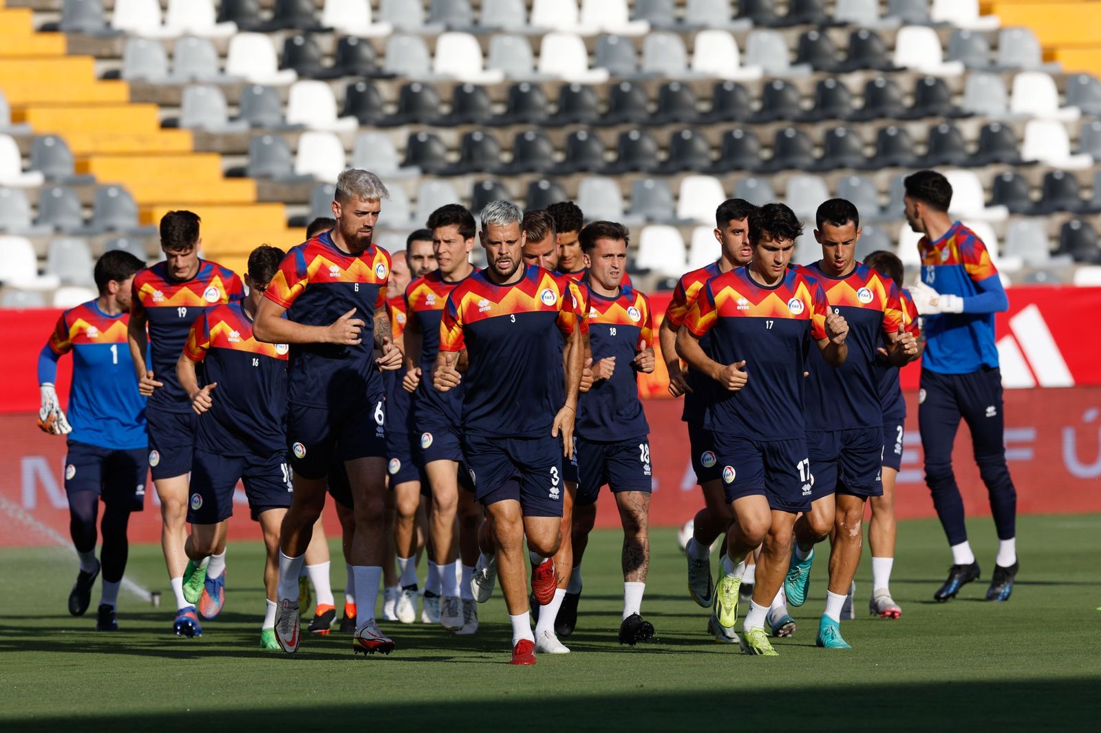 La selección en Badajoz