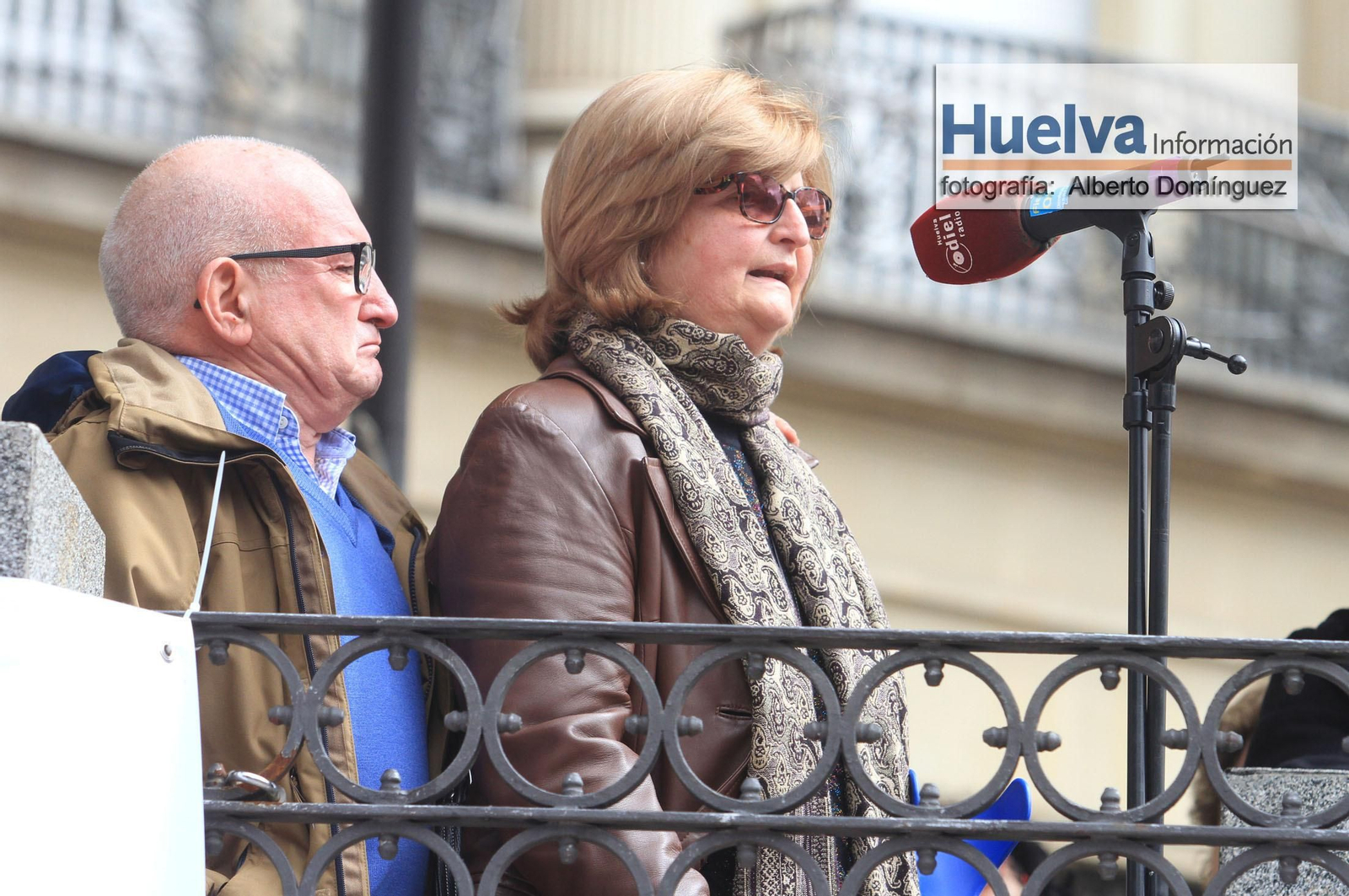 Imágenes de la manifestación contra la derogación de la prisión permanente revisable celebrada en Huelva