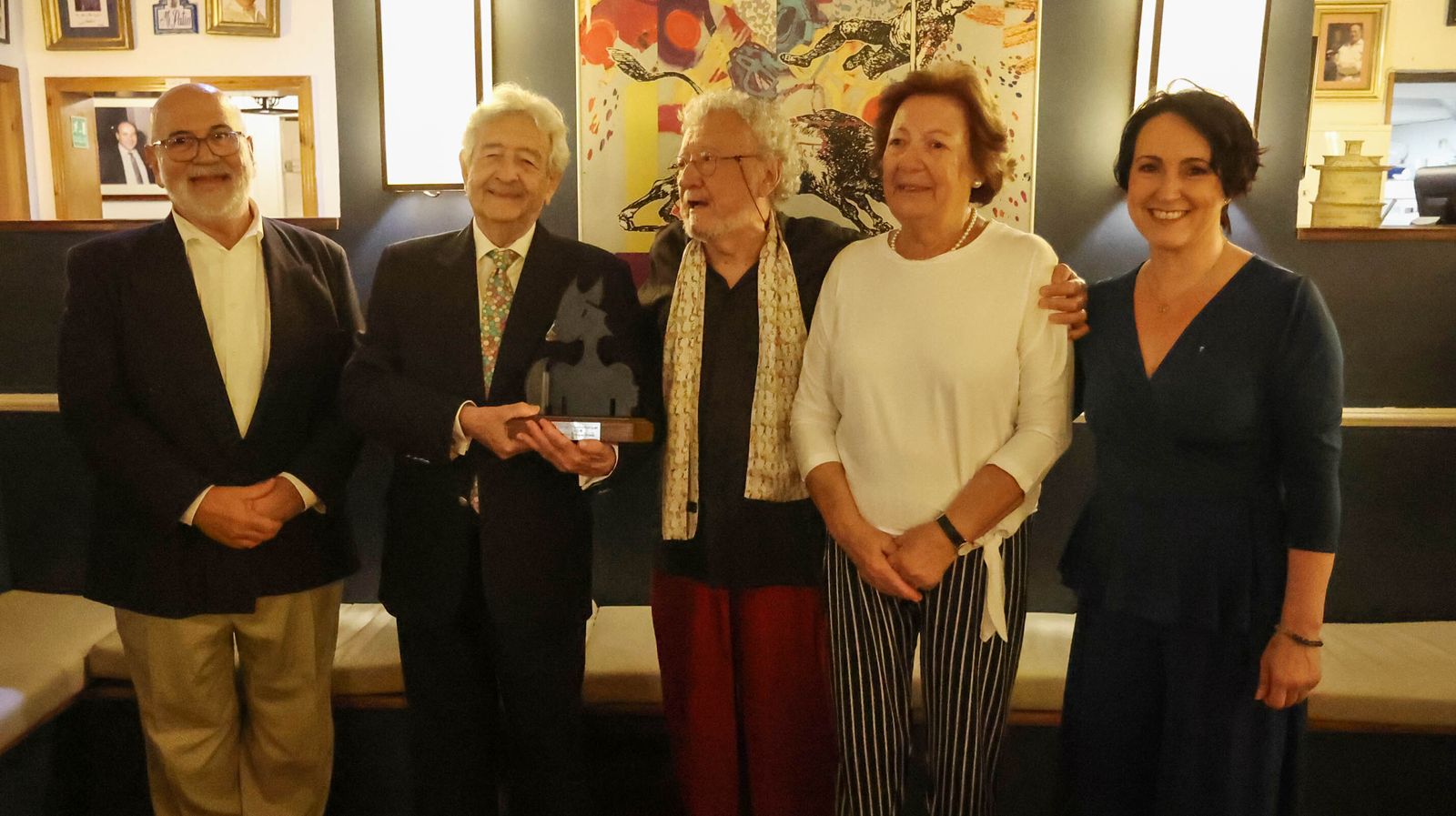 Alfonso Rodríguez recibe el 'Premio Faustino Rodríguez' de ACOJE