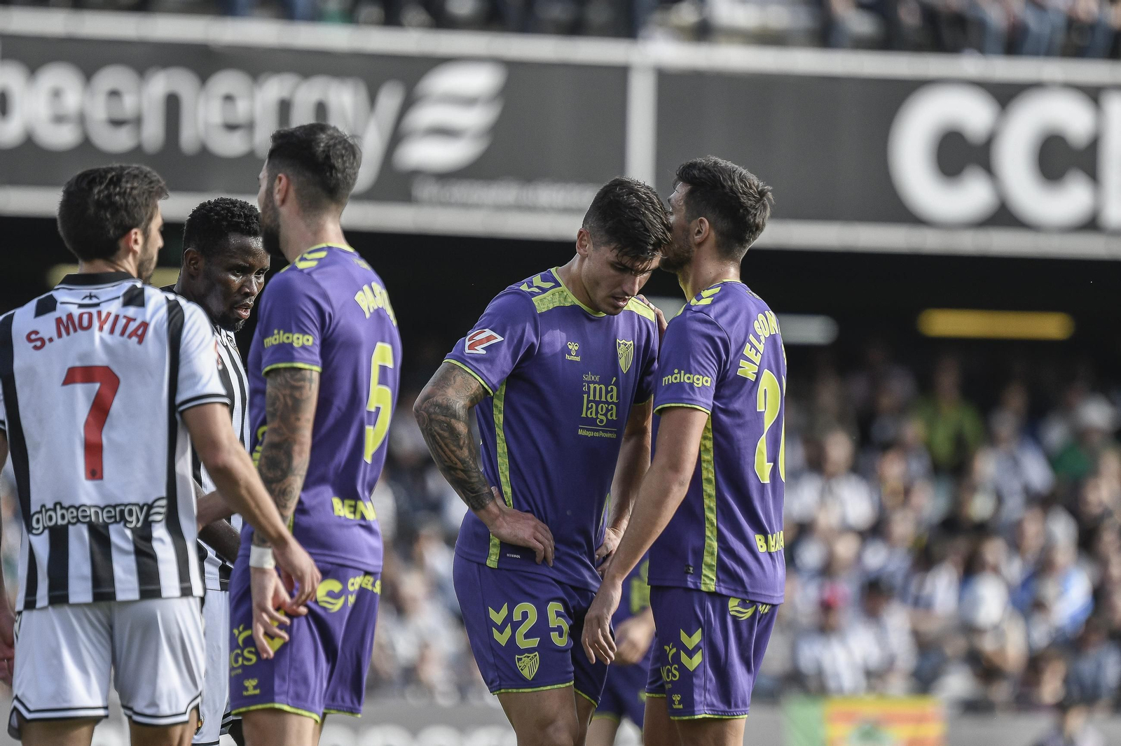 Una imagen del Castellón-Málaga CF Una imagen del Castellón-Málaga CF