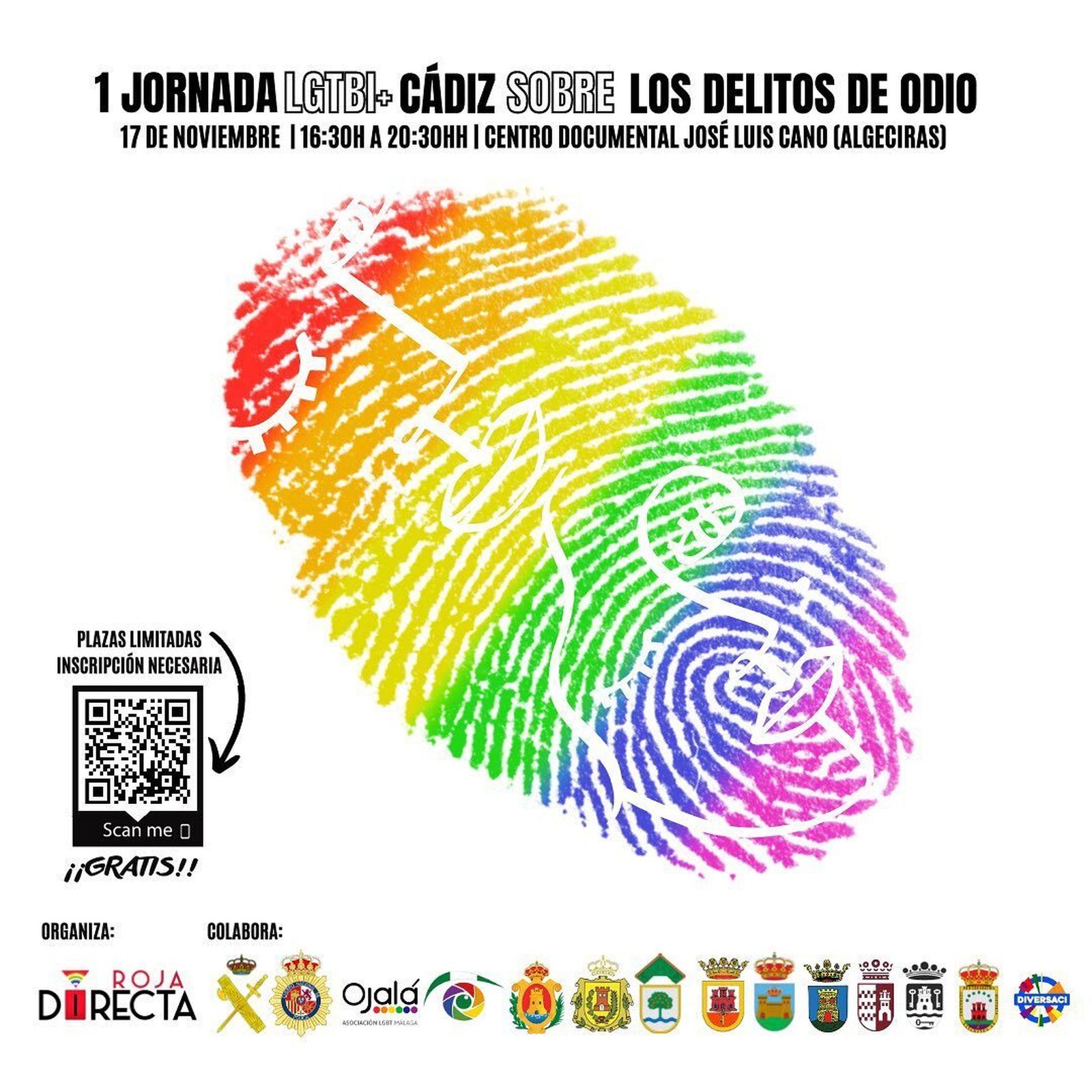 Cartel I jornada LGTBI+.