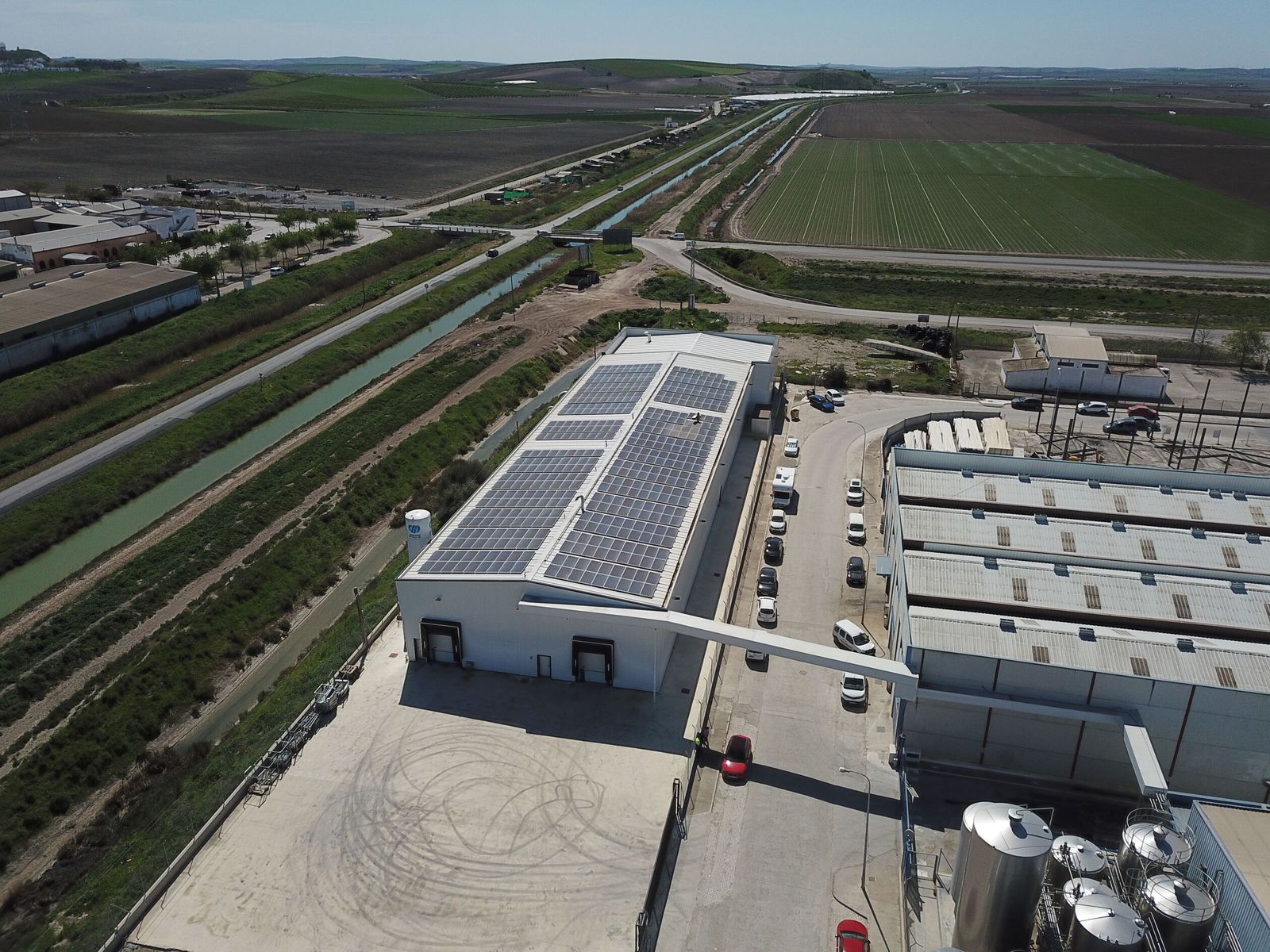 Planta de queso de cabra en Lebrija.