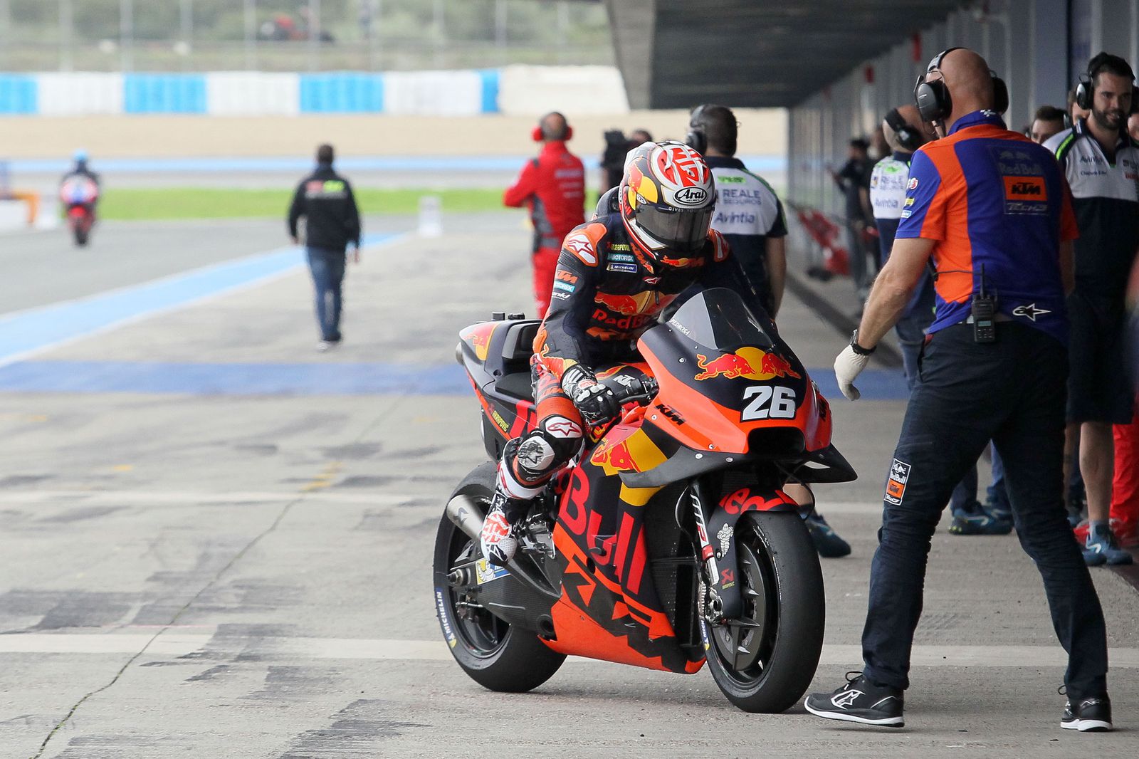 Segundo día de entrenamientos de MotoGP en Jerez