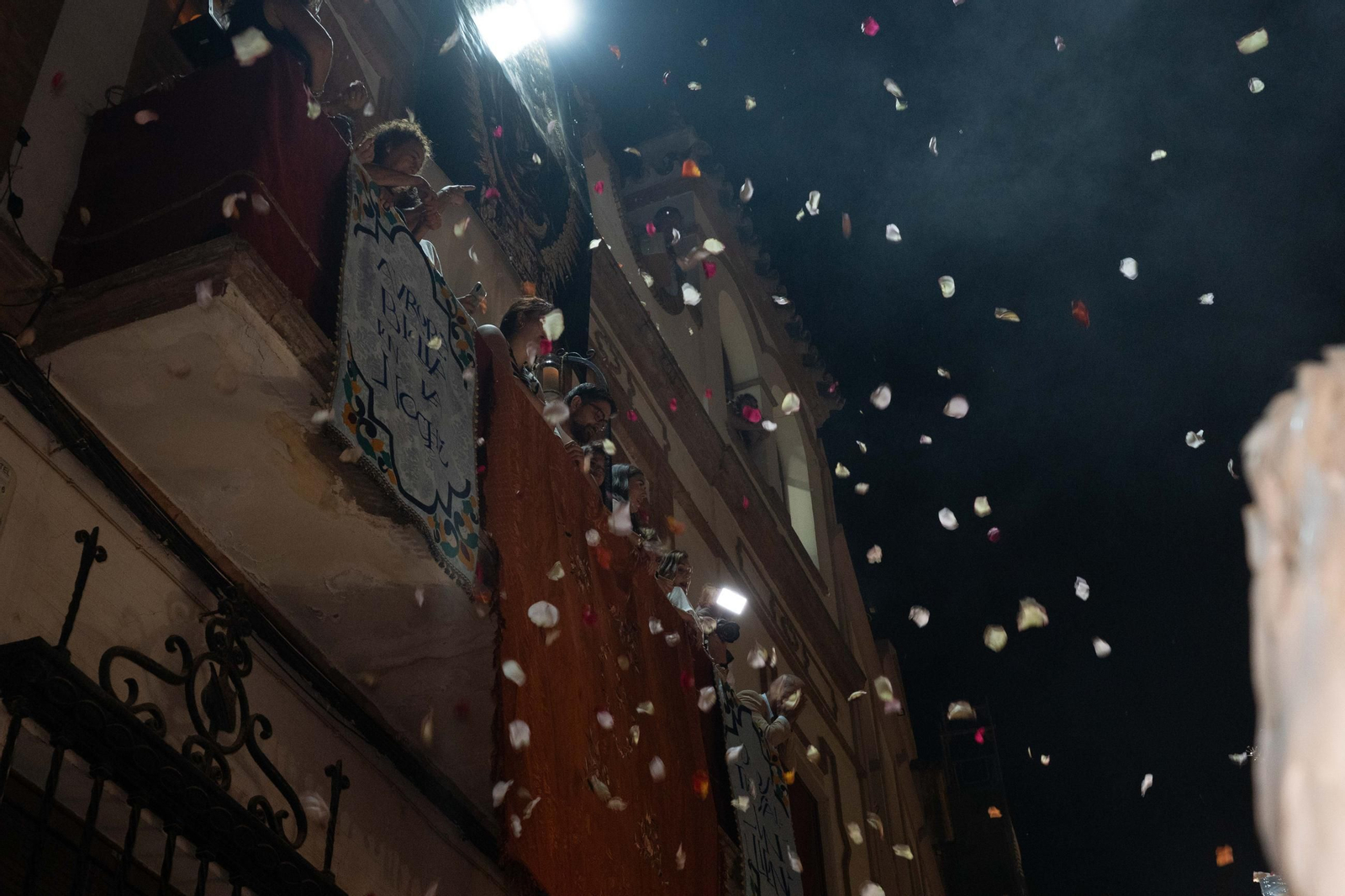 Imágenes del traslado de Nuestra Señora de la Cinta a la Parroquia Mayor de San Pedro