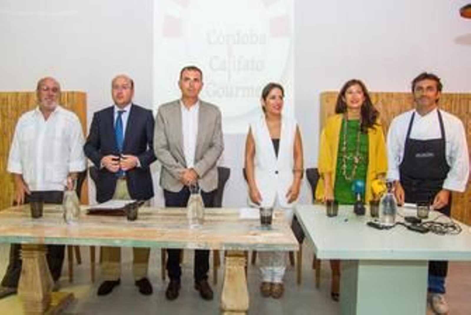 Asistentes a la presentación del evento en Málaga.