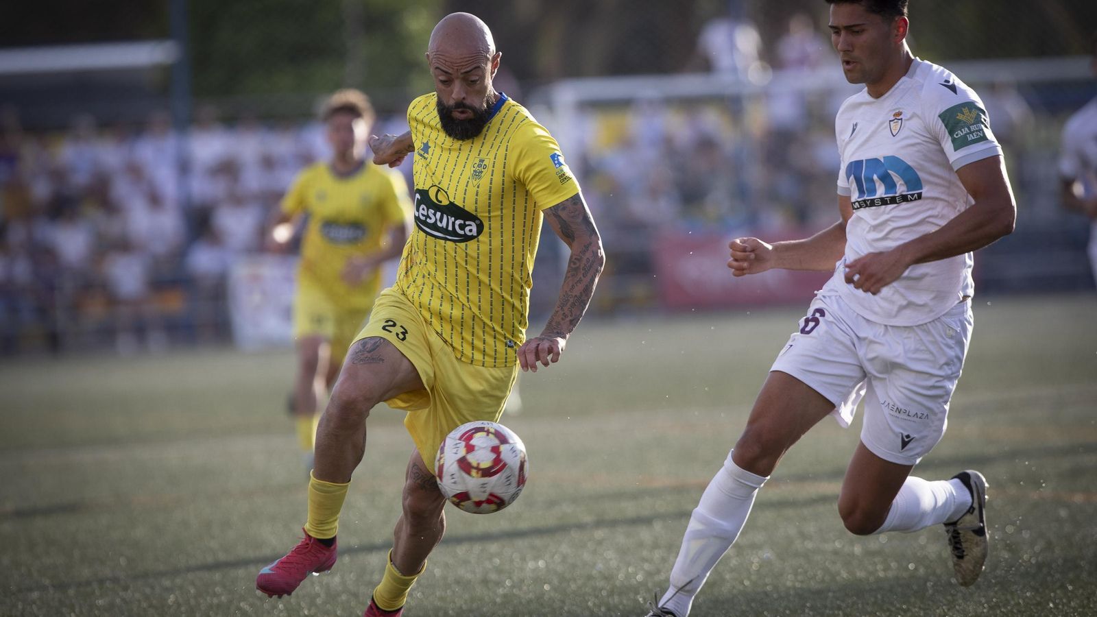 Las mejores imágenes del partido de ida entre CD Huétor Tájar y Real Jaén