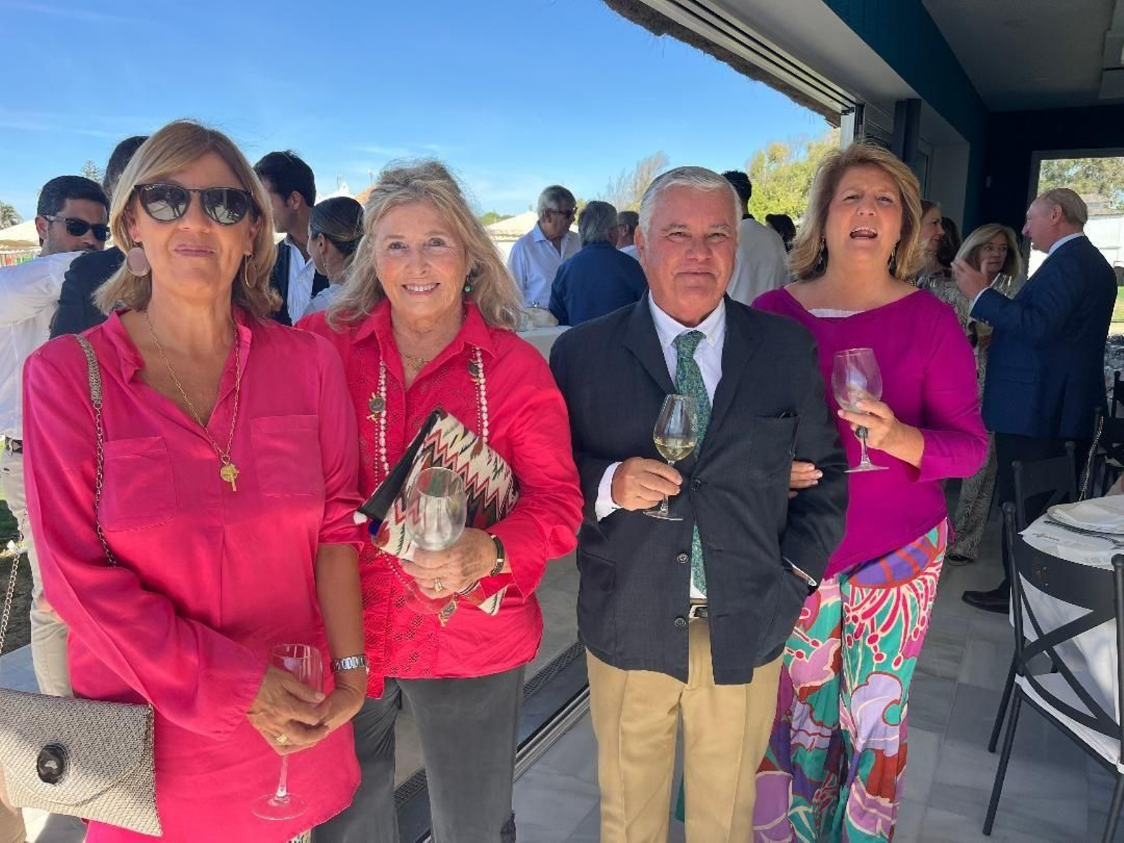 Koki Dávila, Pilarín Merello,  Ramón Jiménez Insua  y Kika Valero.