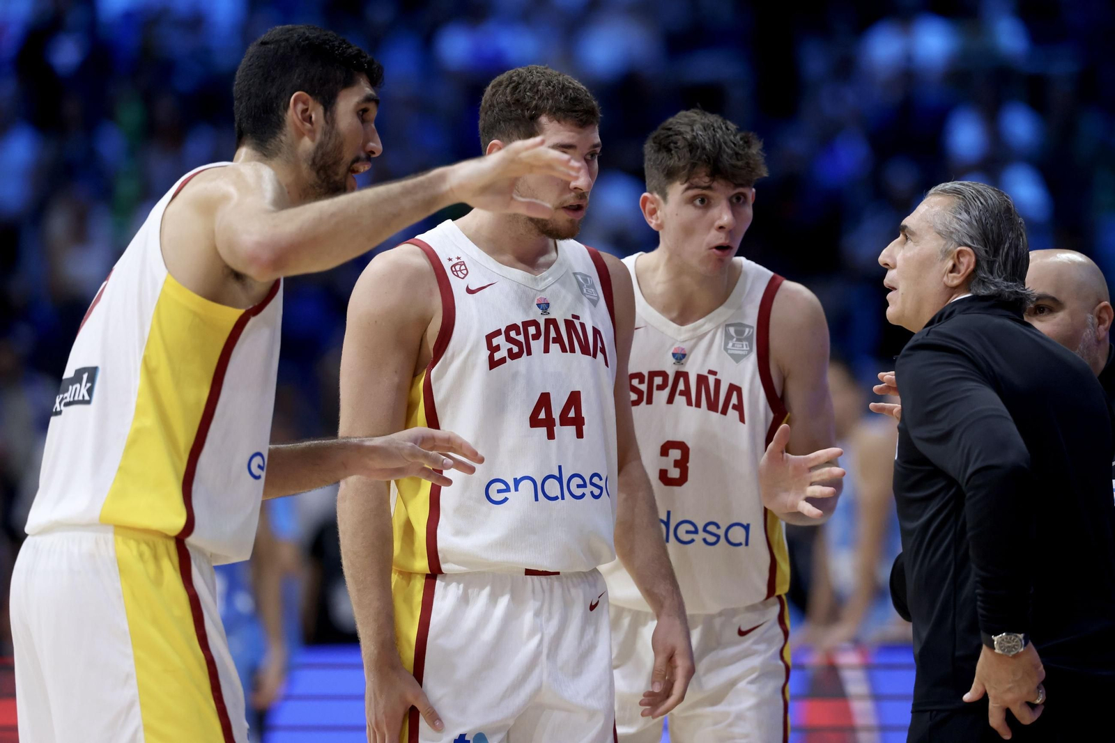 Las fotos del España - Grecia de baloncesto en el adiós de Scariolo