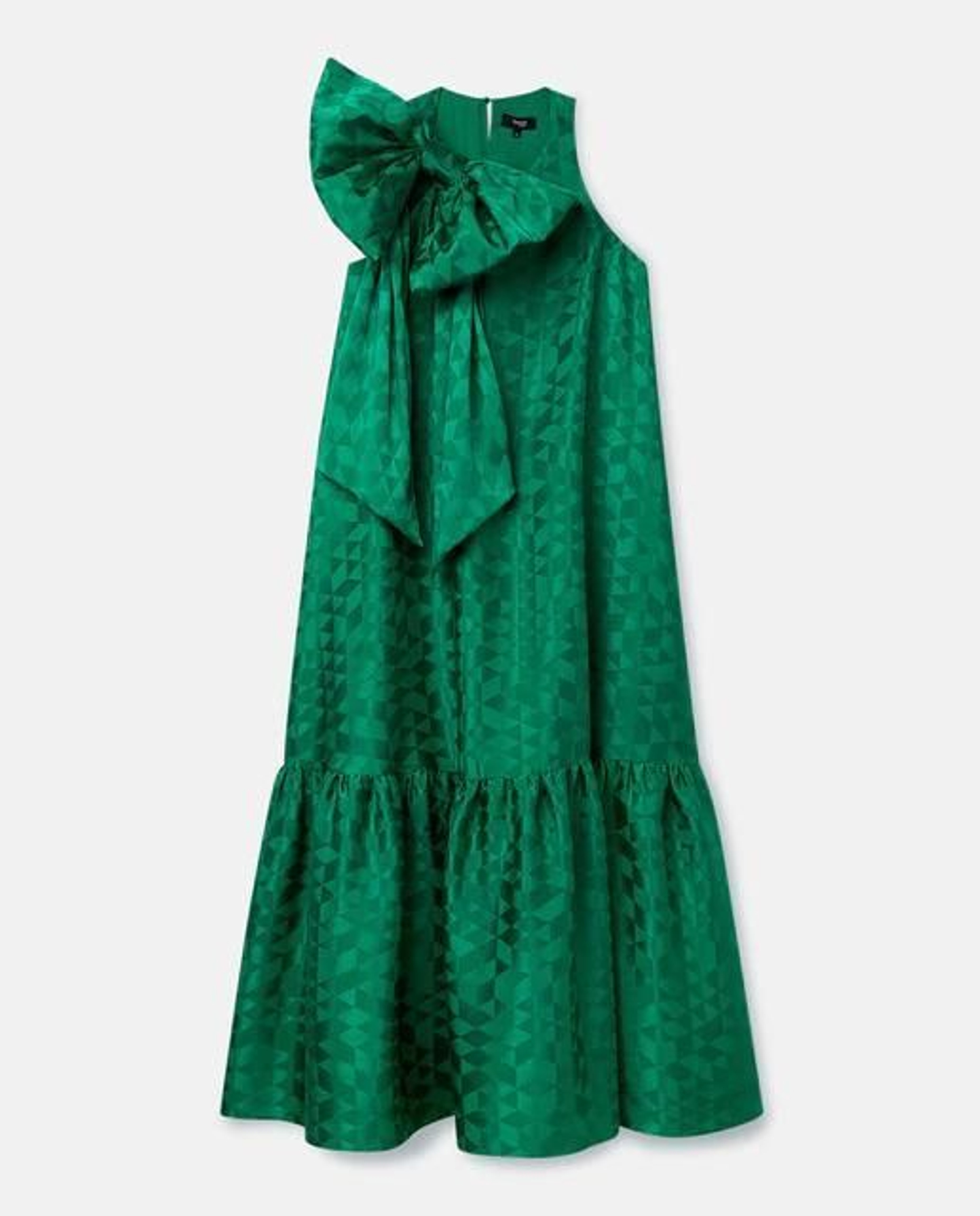 Vestido de invitada verde del Corte Inglés. Vestido de invitada verde del Corte Inglés.