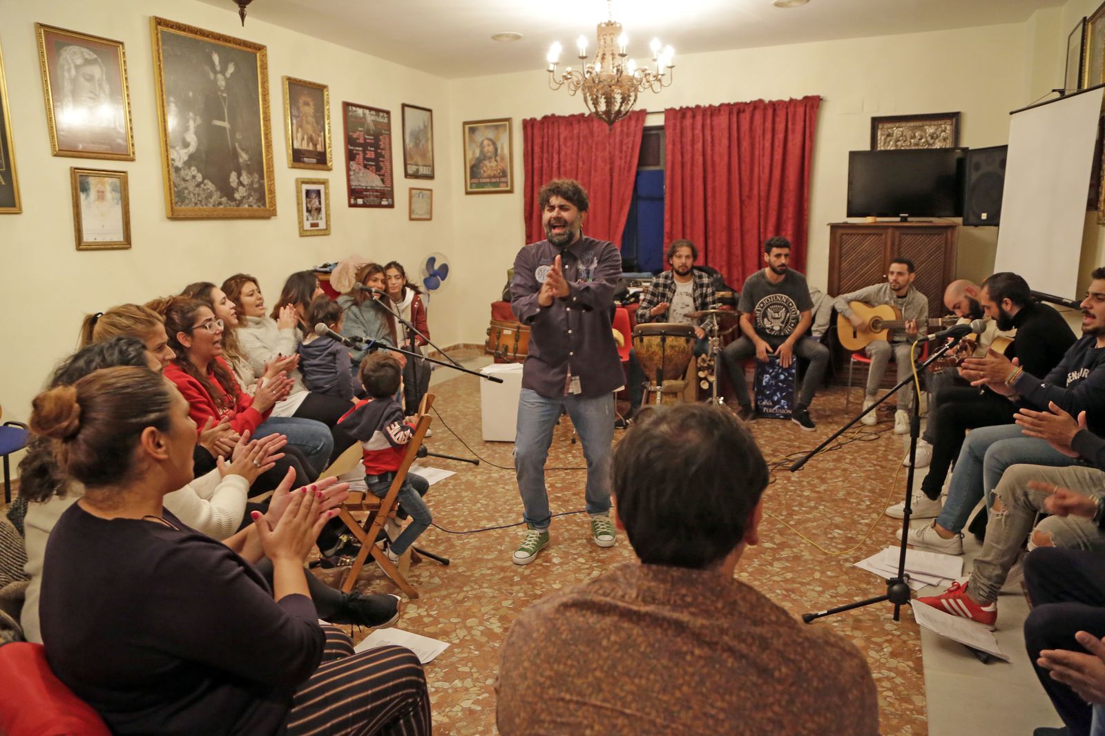 Ensayo zambomba Luis de Periquín