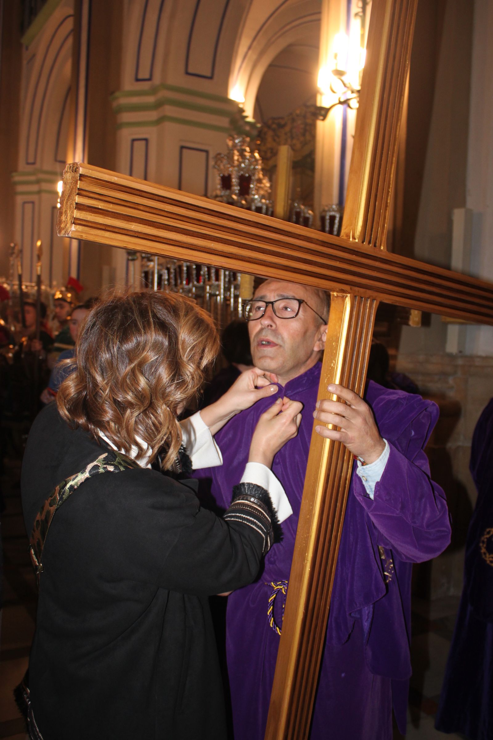 Las imágenes de las procesiones del Jueves Santo en Vélez Rubio