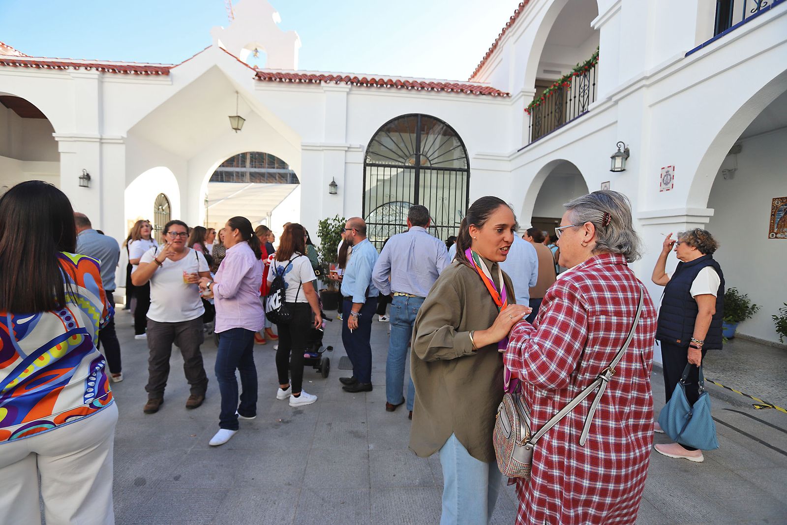 Imágenes del ambiente en las votaciones de la Hermandad del Rocío de Huelva