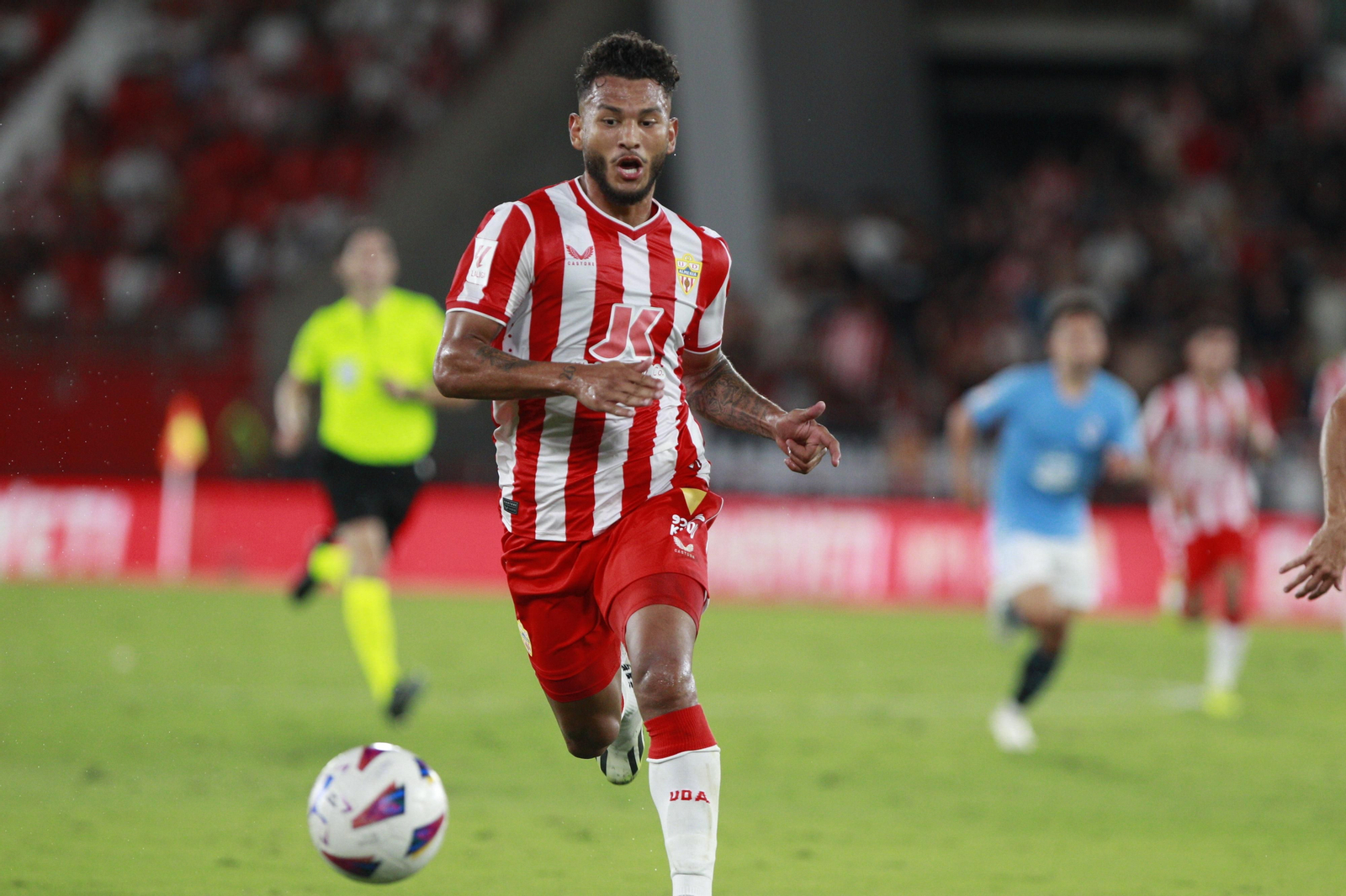 Imágenes del partido U.D. Almería-Real Club Celta de Vigo