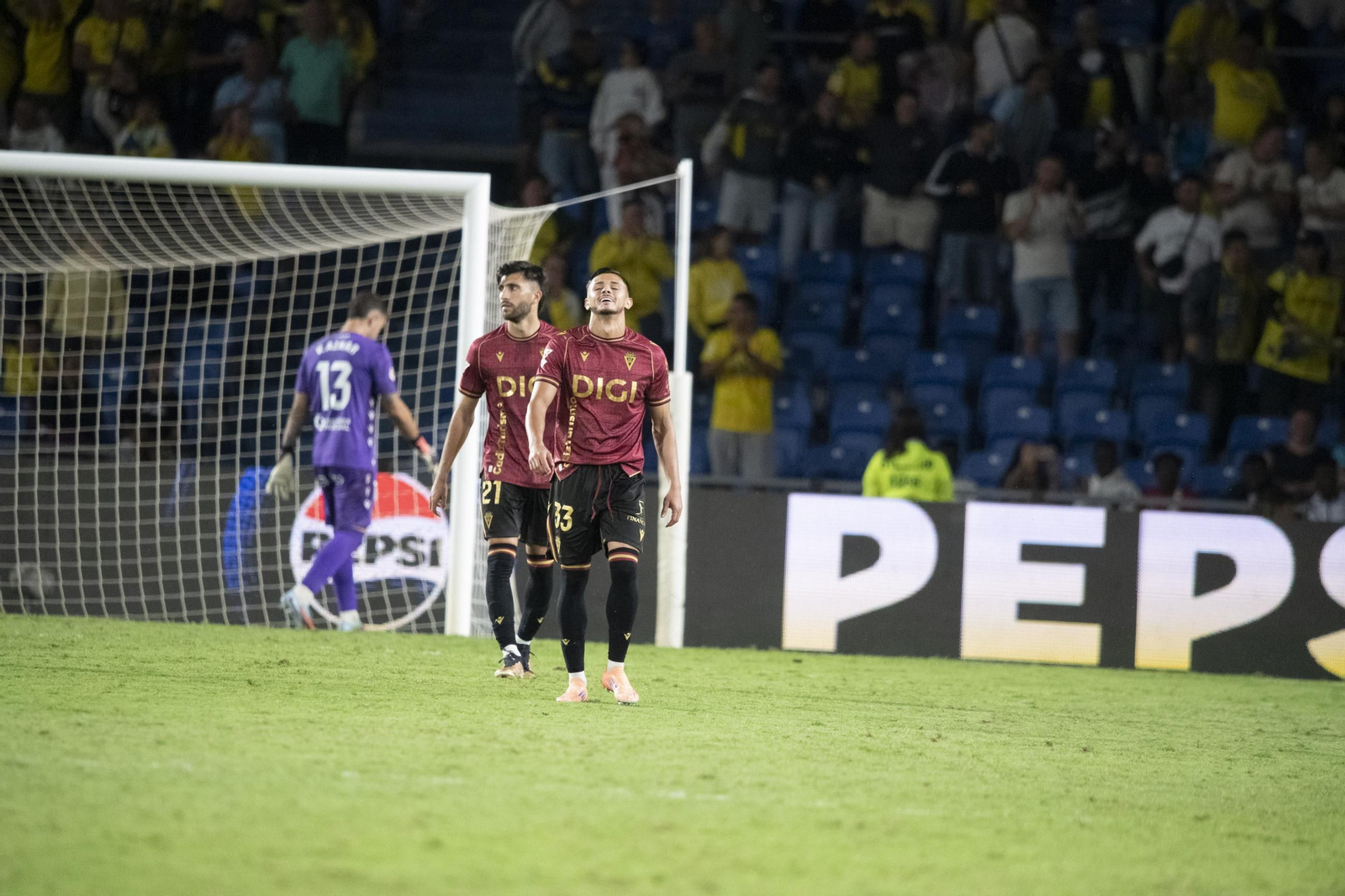 Las imágenes del Las Palmas-Cádiz CF