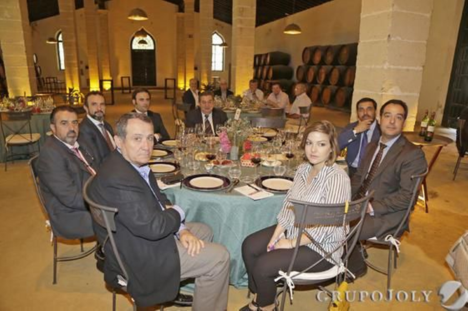 Francisco Guerrero Gallego (Moneleg), Juan Gómez (Mara Estuches), Juan García López y Fernando Domínguez Morales (Dimopel), Manuel Becerra Vigario (Banco Popular), Isidro Orihuela (Carpintería Ntra. Sra. de Lourdes), Sebastián Núñez Peña (Banco Popular), y Lourdes Salguero (Mantdesur).

Foto: Miguel Angel Gonzalez