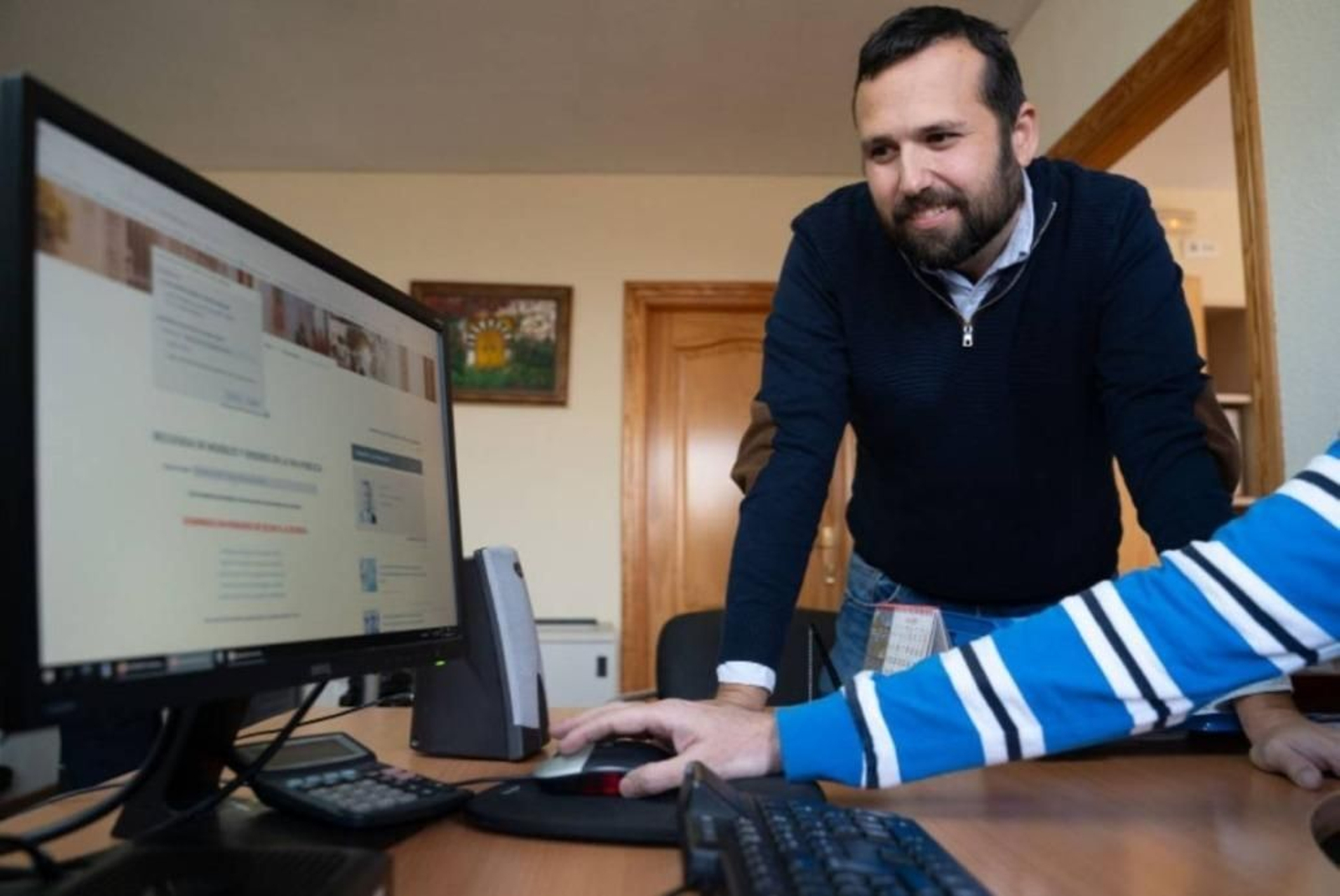 El concejal de Agua, Juan Olea.