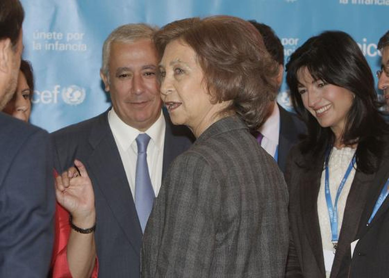 Doña Sofía en la inauguración del III Congreso Internacional de Unicef 'Solidaria@ 2010'.

Foto: José Ángel García