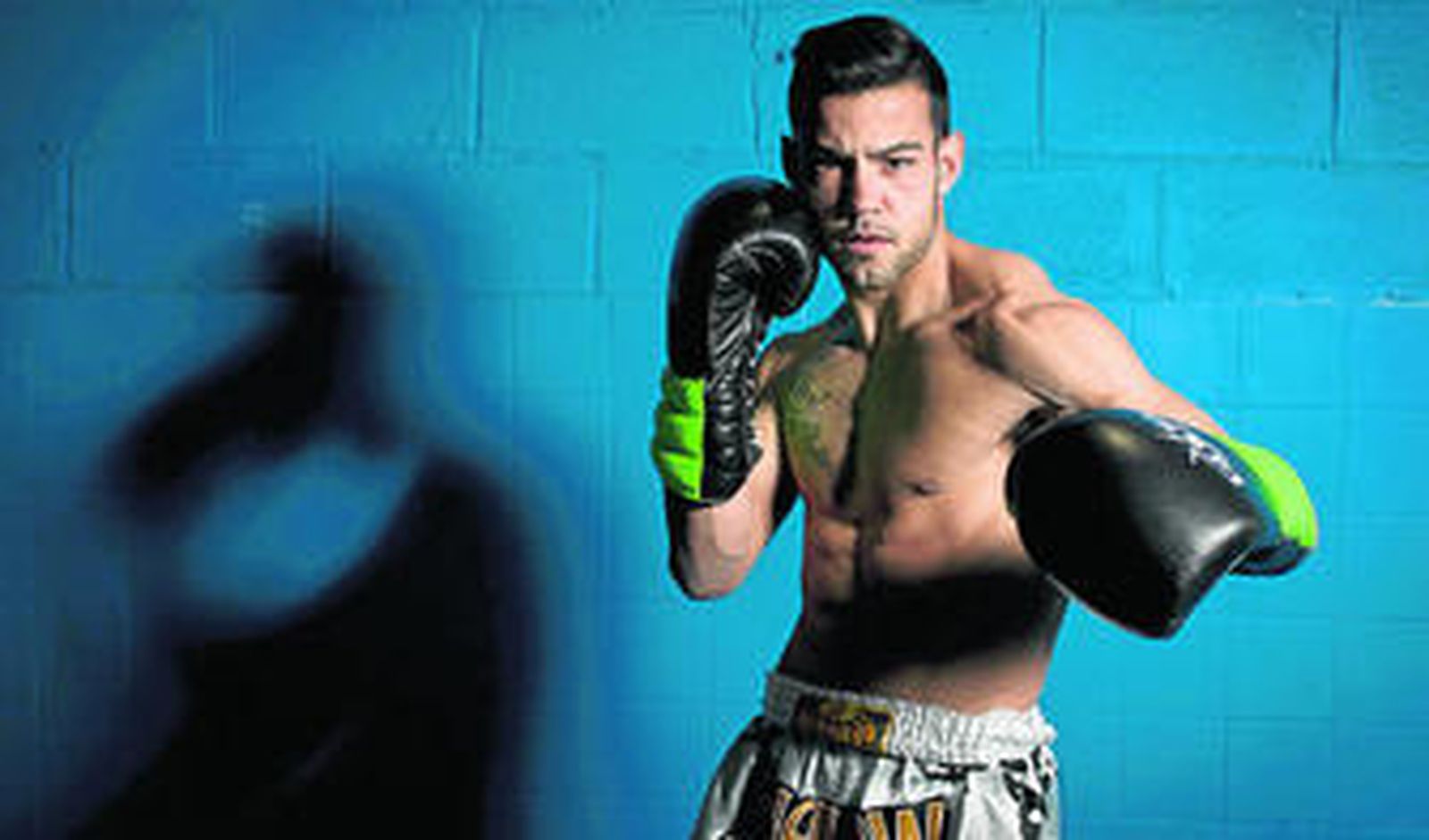 Joaquín Romero posa hace unos días en las instalaciones de Chiclana donde entrena.