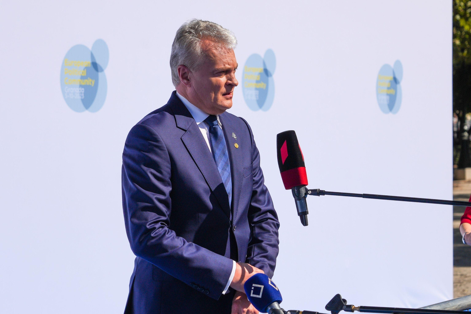 El presidente de la República de Lituania, Gitanas Nauseda,