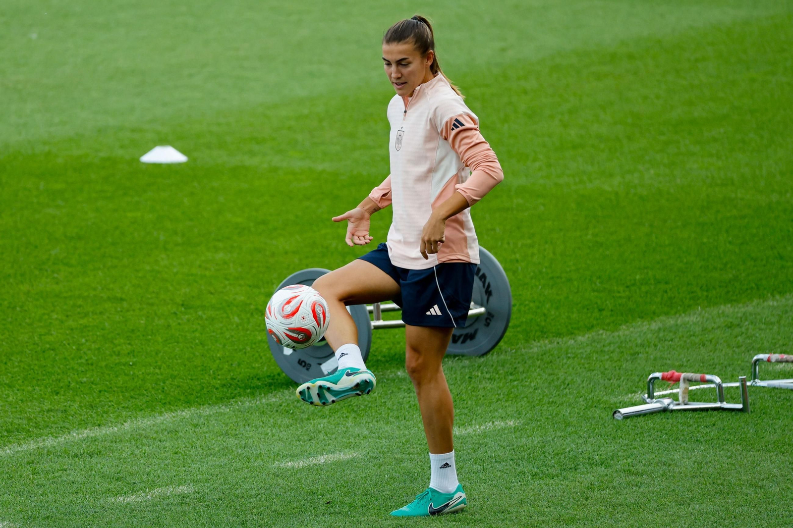 Las fotos de España antes de la semifinal contra Alemania