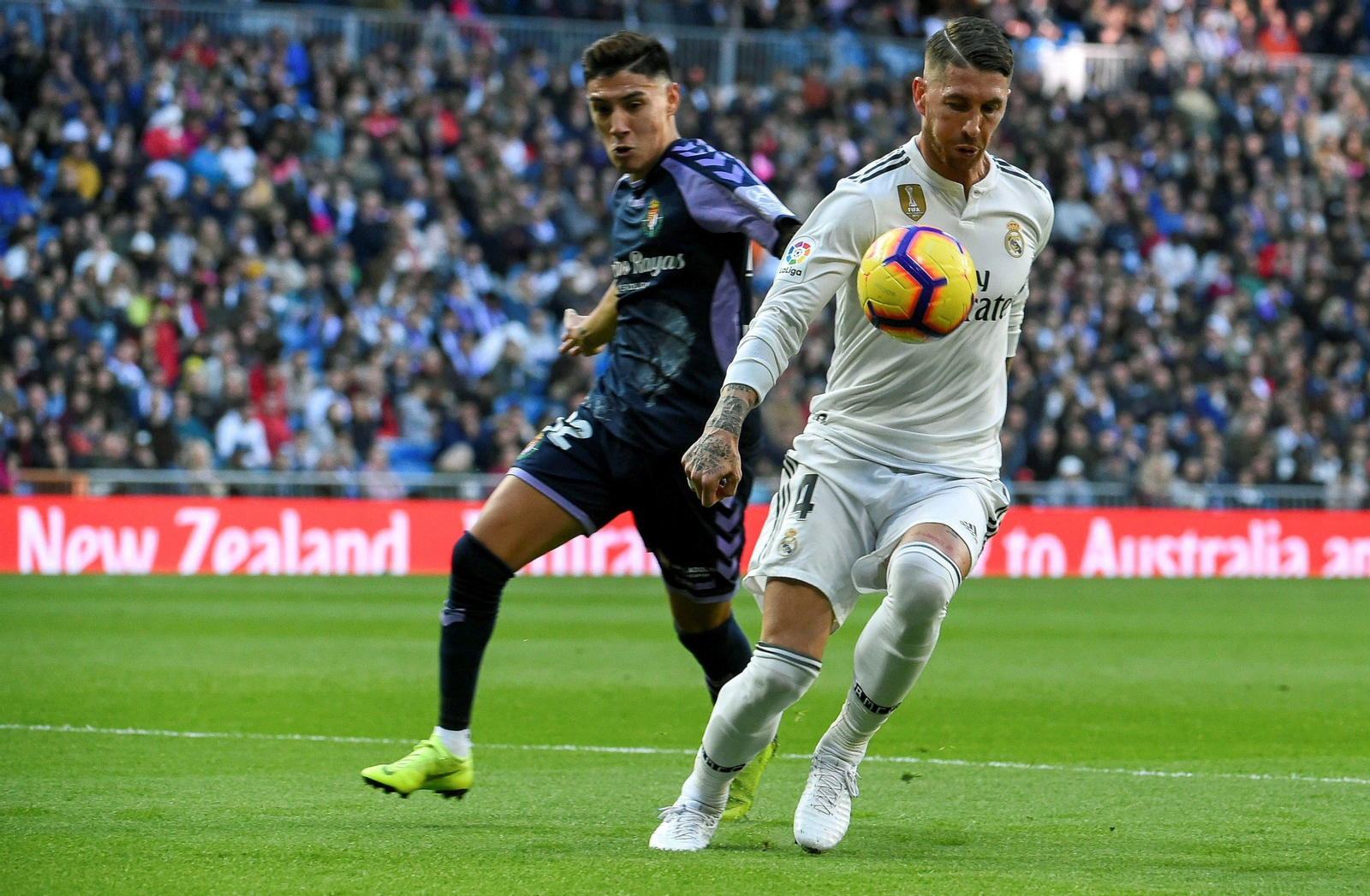 El Real Madrid-Valladolid, en imágenes
