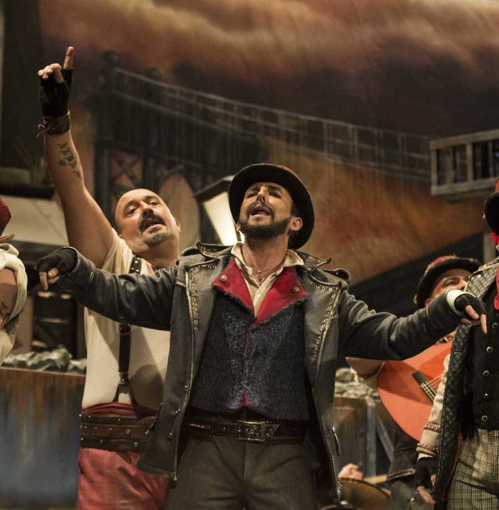 Las imágenes de la quinta función de cuartos