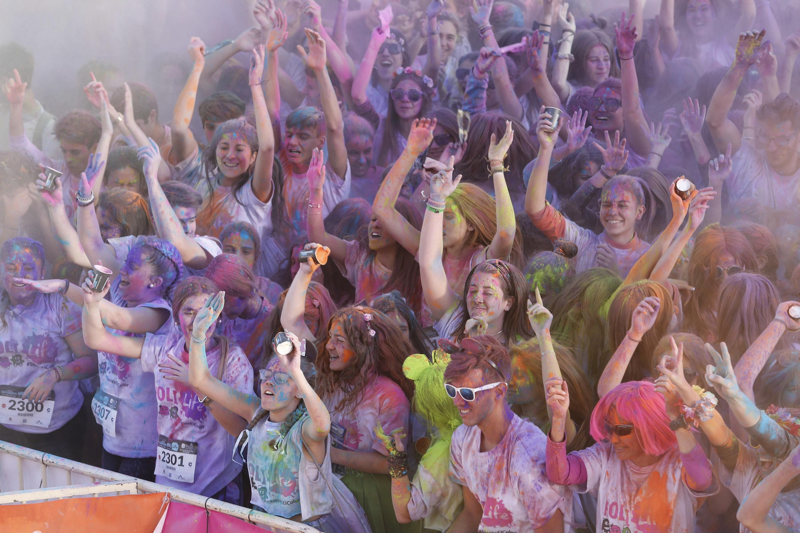 Imágenes del Holi Live en Granada